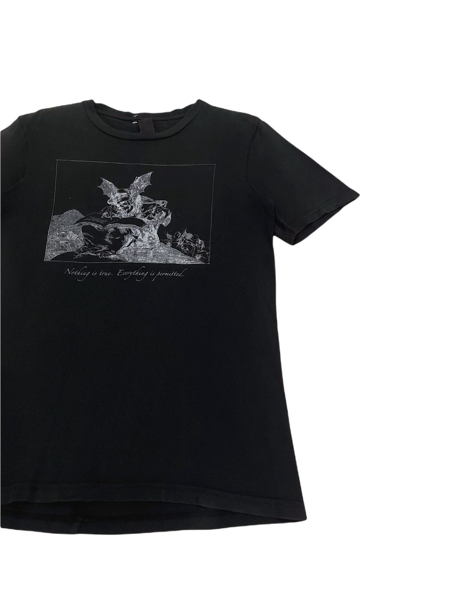 Bias × Designer × Japanese Brand RARE! BIAS "NOTHING IS TRUE. EVERYTHING IS PERMITTED" Size US S / EU 44-46 / 1 - 2 Thumbnail