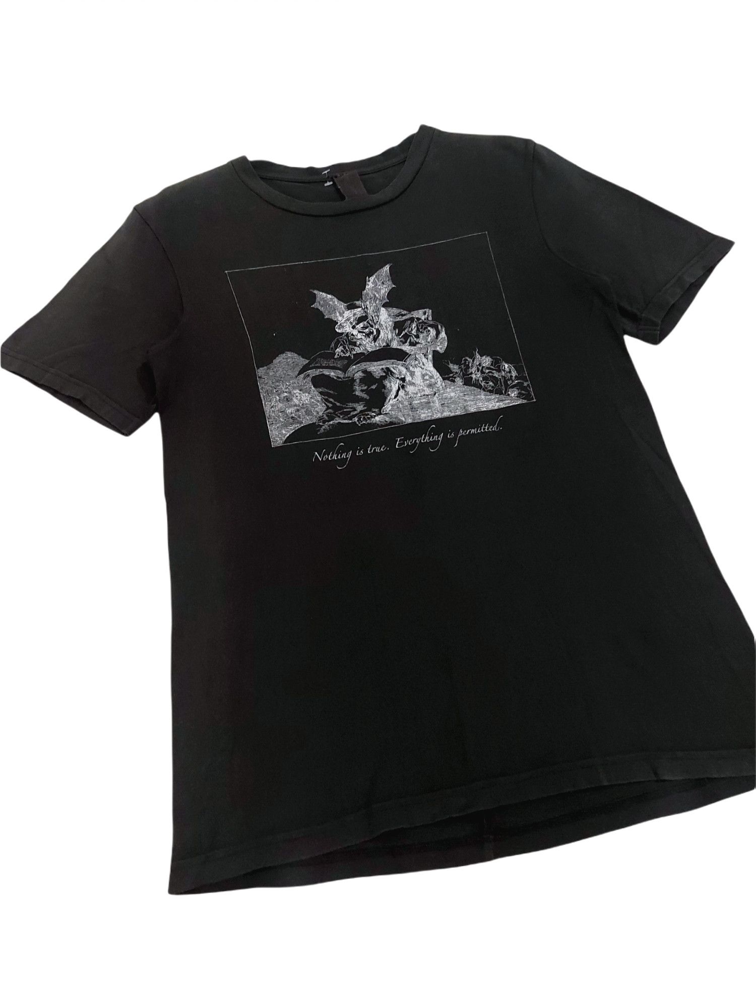 Bias × Designer × Japanese Brand RARE! BIAS "NOTHING IS TRUE. EVERYTHING IS PERMITTED" Size US S / EU 44-46 / 1 - 4 Thumbnail