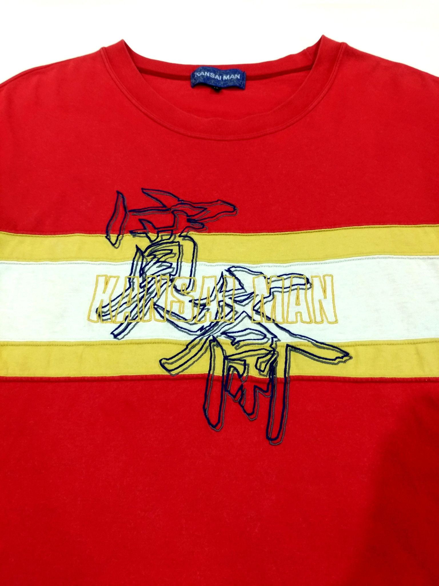 Japanese Brand × Kansai Yamamoto RARE! VTG KANSAI MAN KANSAI YAMAMOTO EMBROIDERED SPELL OUT Size US M / EU 48-50 / 2 - 2 Thumbnail