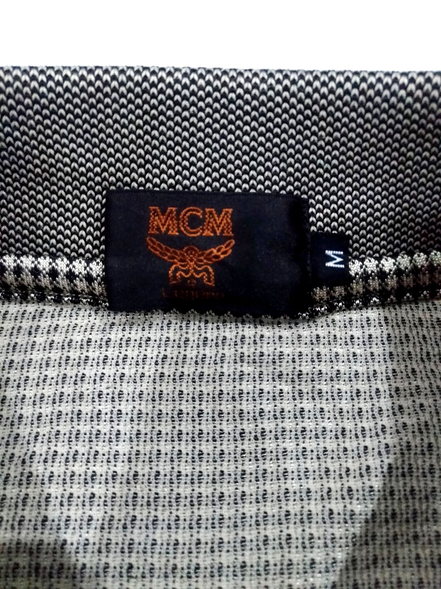 Designer × MCM RARE! VTG MCM LEGERE L/SLEEVE POLO SHIRT Size US M / EU 48-50 / 2 - 8 Thumbnail