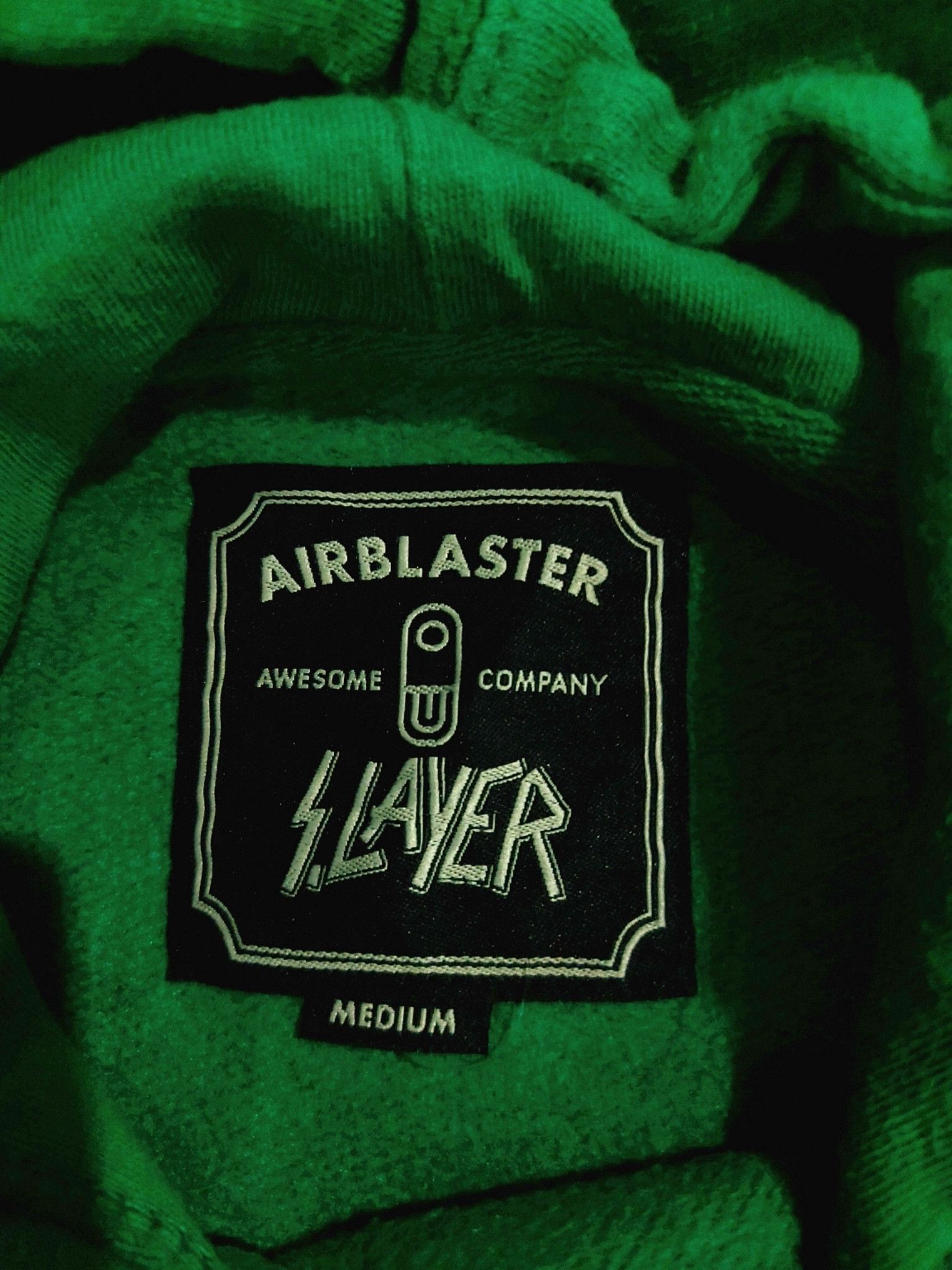 Airblaster RARE! AIR BLASTER BIG SPELL OUT HOODIE Size US L / EU 52-54 / 3 - 5 Thumbnail