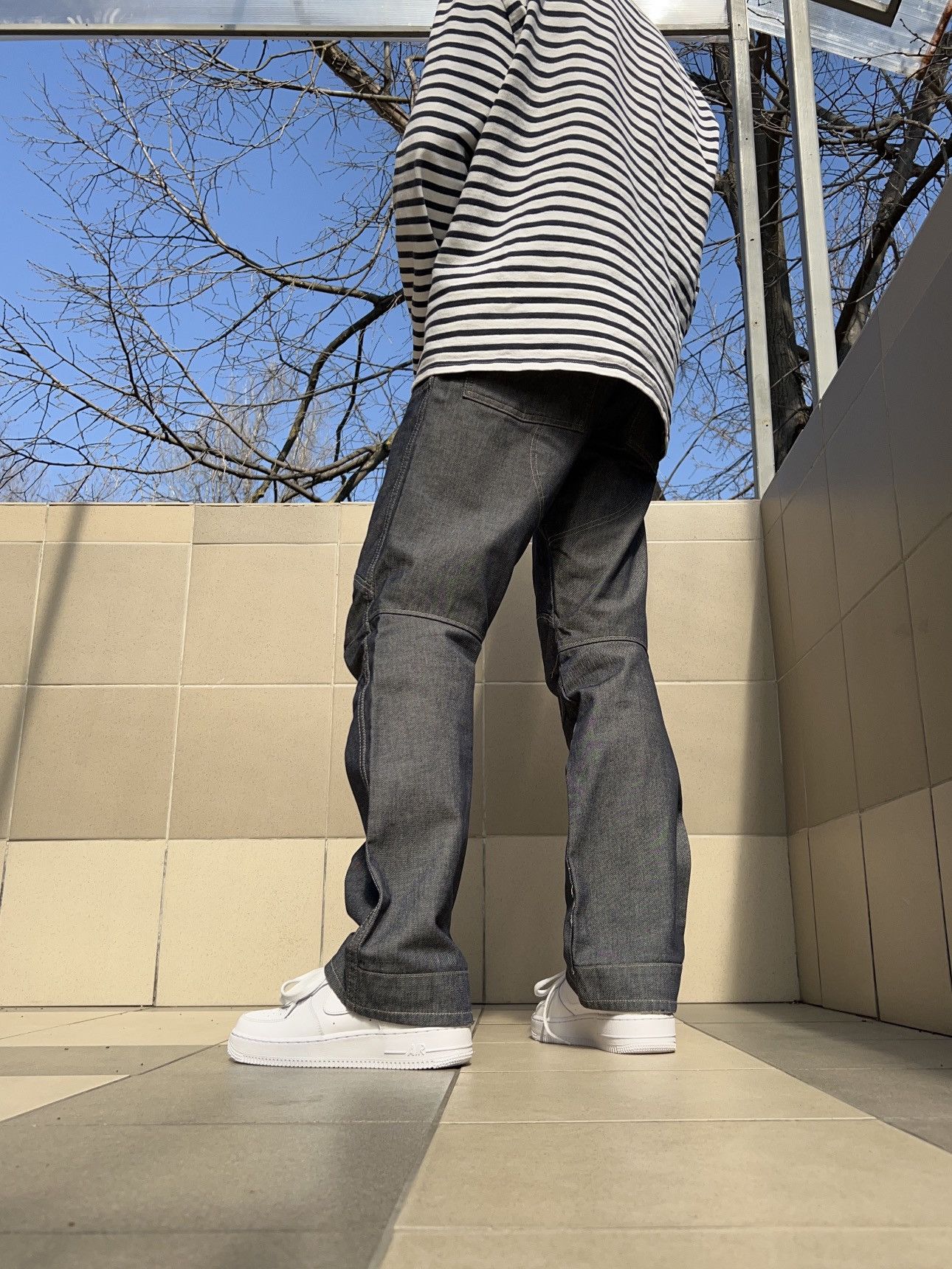 G-Star Vintage G Star Raw Double Knee Jeans Size US 29 - 3 Thumbnail