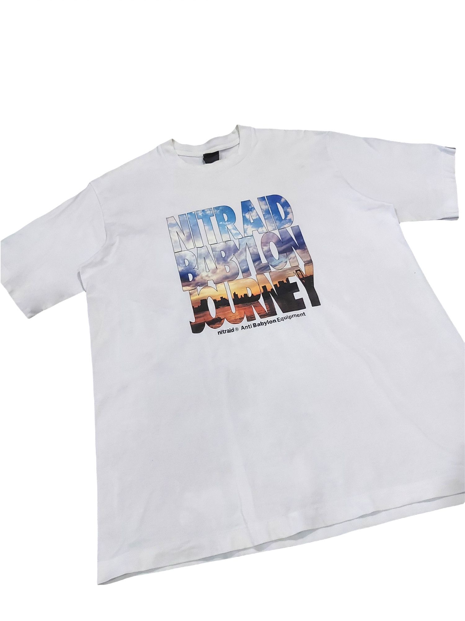 Babylon × Japanese Brand × Nitraid RARE! NITRAID ANTI BABYLON "NITRAID BABYLON JOURNEY" Size US L / EU 52-54 / 3 - 4 Thumbnail