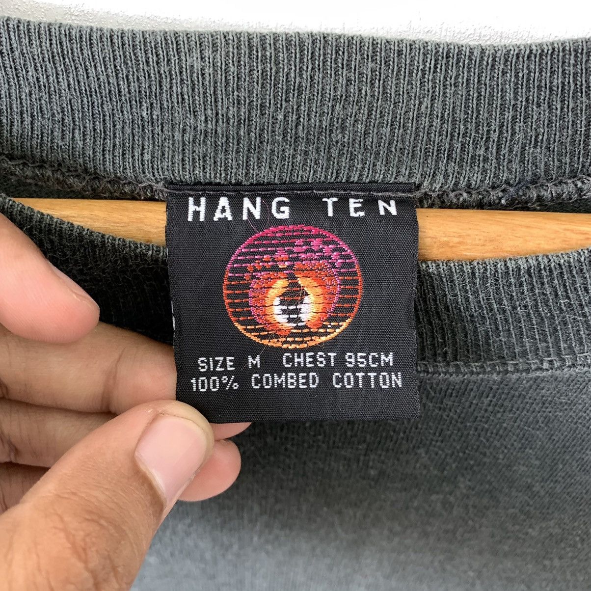Hang Ten × Vintage Vintage Hang Ten Surf Tshirt Sun Faded Size US M / EU 48-50 / 2 - 4 Thumbnail
