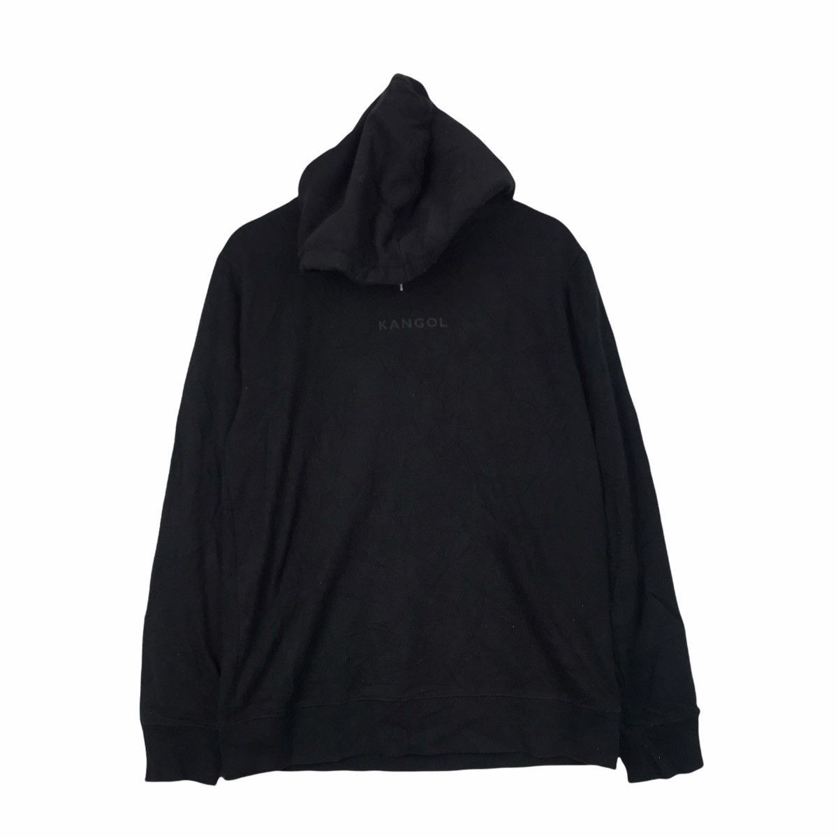 Vtg KANGOL LONDON Rocky Monroe Centre Logo Hoodie Pullover