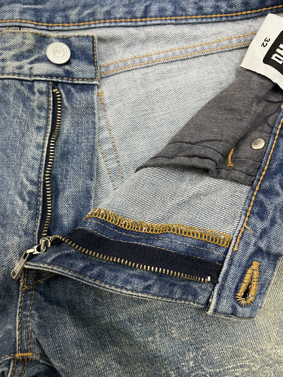 PHENOMENON × Swagger SWAGGER Distressed Denim Jeans Size US 35 - 8 Thumbnail