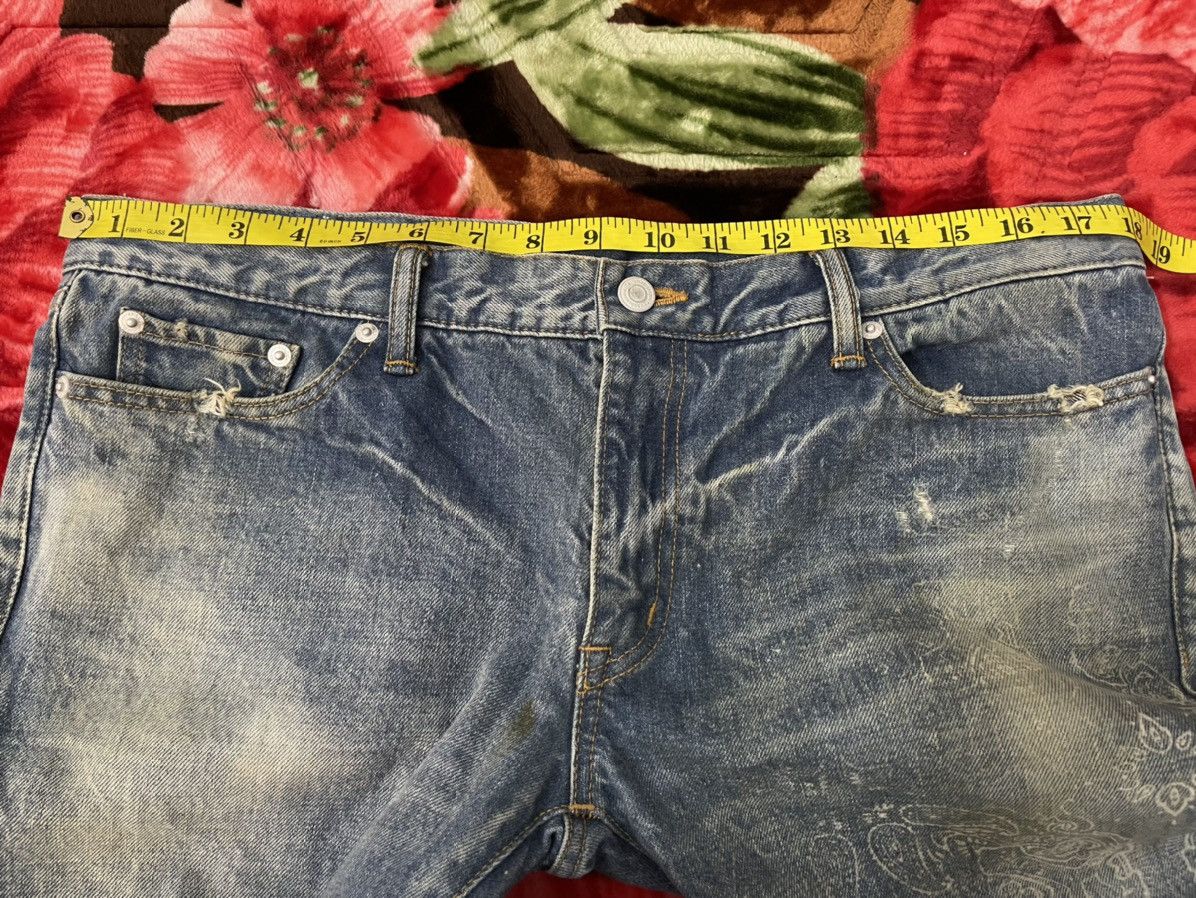 PHENOMENON × Swagger SWAGGER Distressed Denim Jeans Size US 35 - 6 Thumbnail
