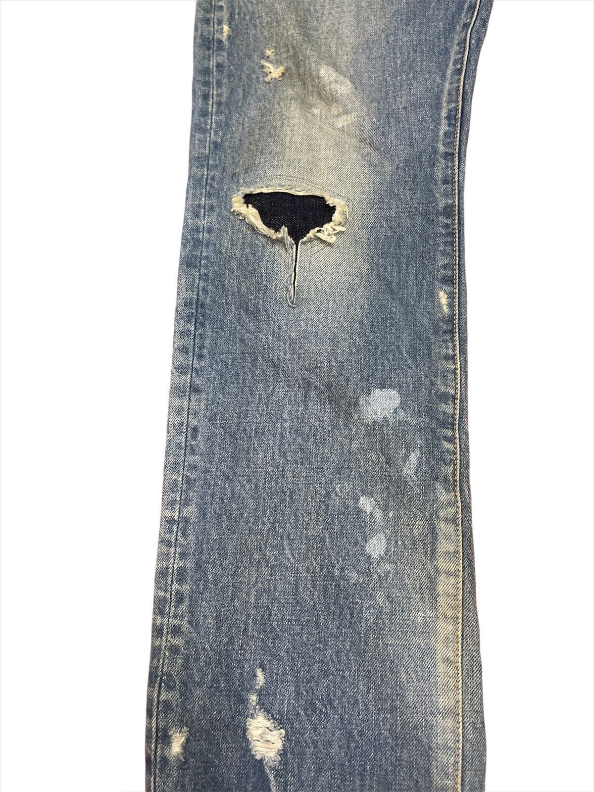 PHENOMENON × Swagger SWAGGER Distressed Denim Jeans Size US 35 - 3 Thumbnail