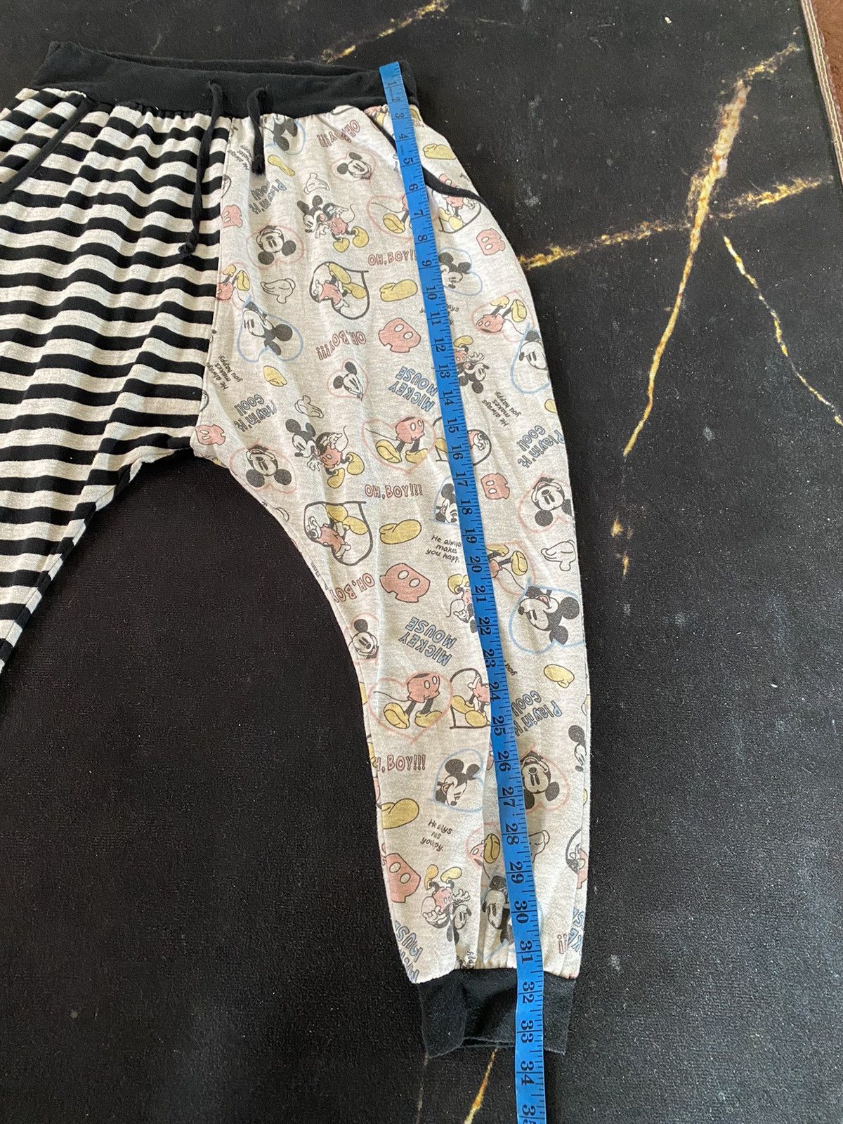 Cartoon Network Mickey Mouse Sweatpant Joggers WarmUp Fullprint Mickey Size 30" / US 8 / IT 44 - 10 Thumbnail