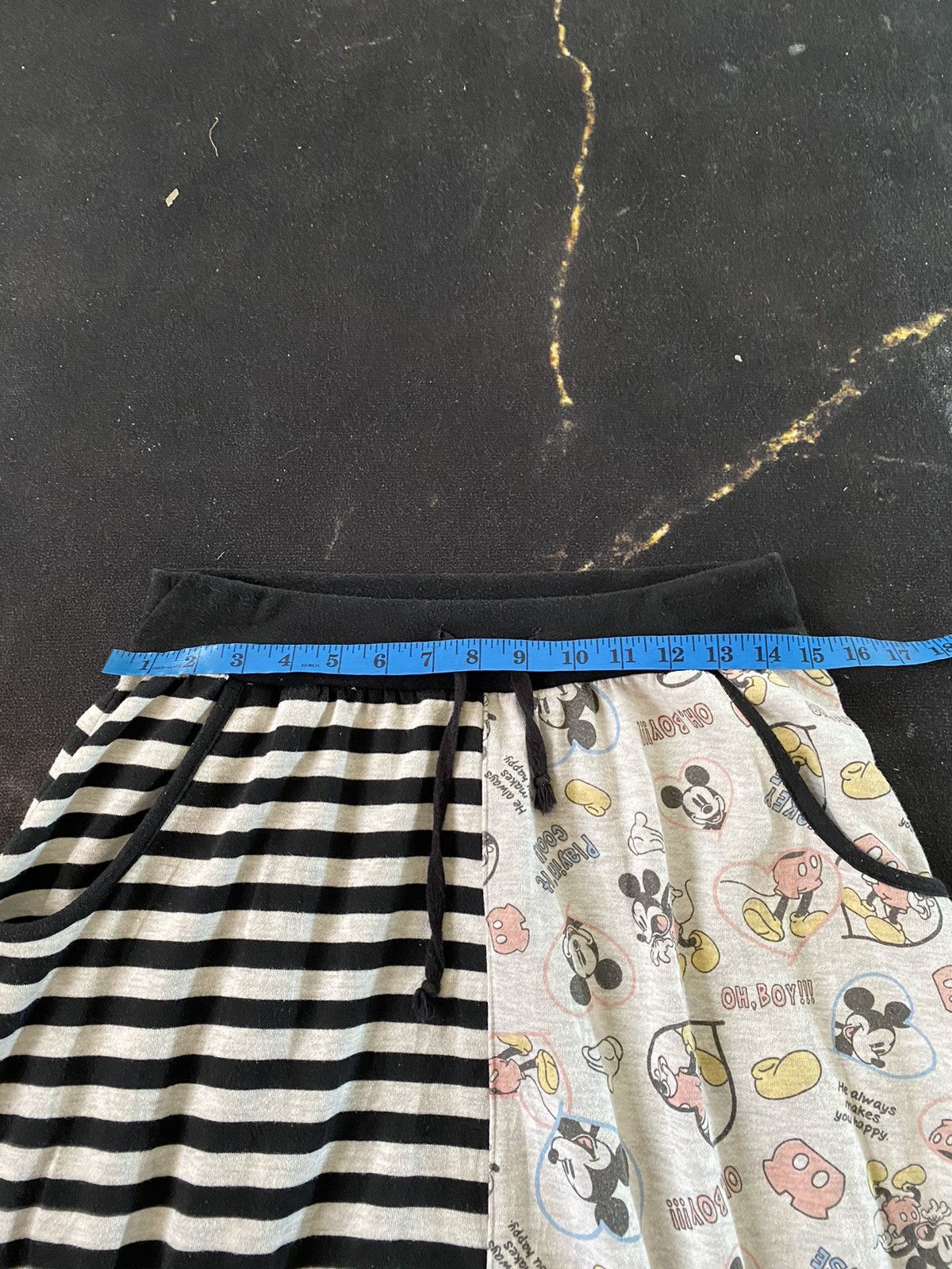 Cartoon Network Mickey Mouse Sweatpant Joggers WarmUp Fullprint Mickey Size 30" / US 8 / IT 44 - 6 Thumbnail