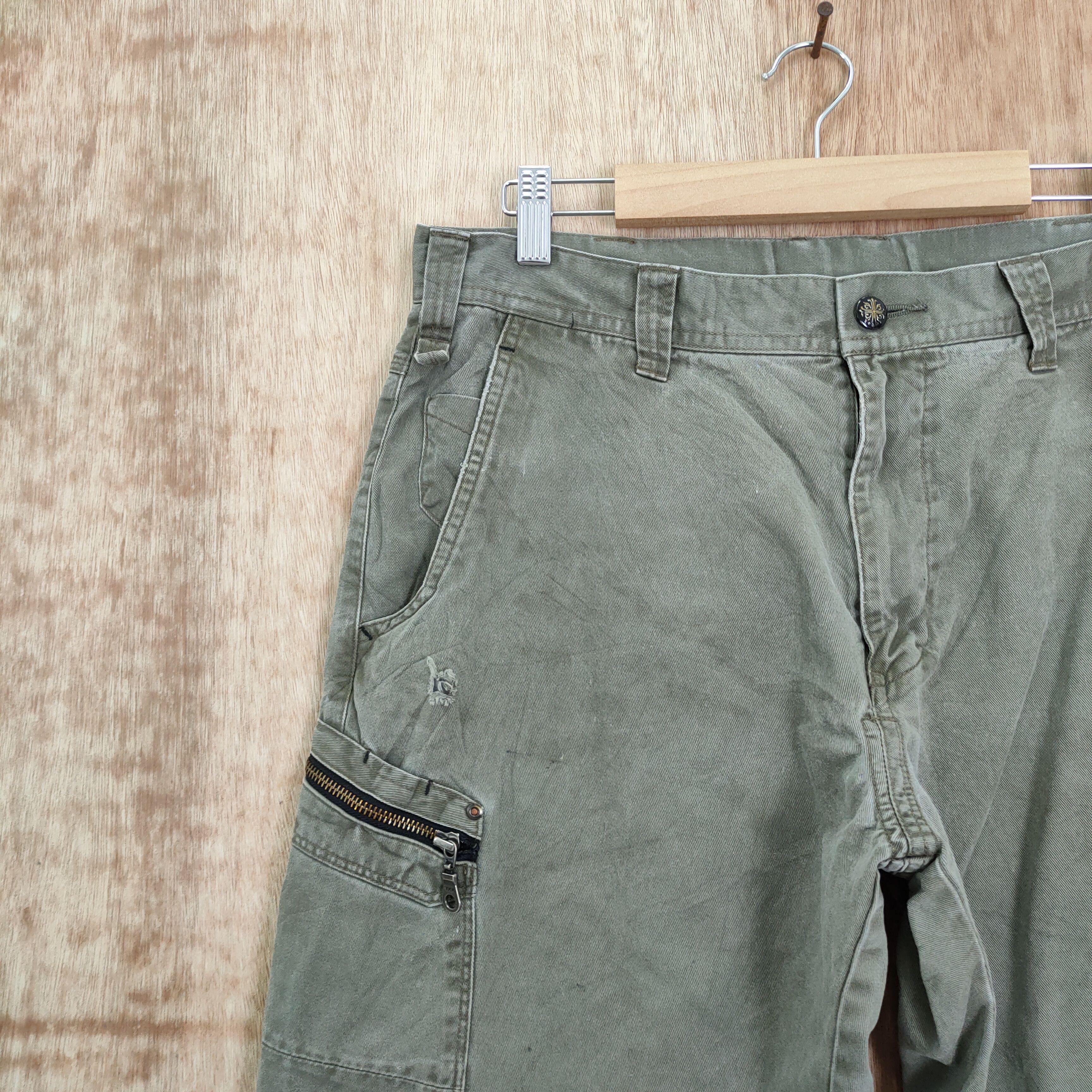 Japanese Brand × Vintage VINTAGE FIRE FOX FADED CARGO PANTS Size US 33 - 10 Thumbnail