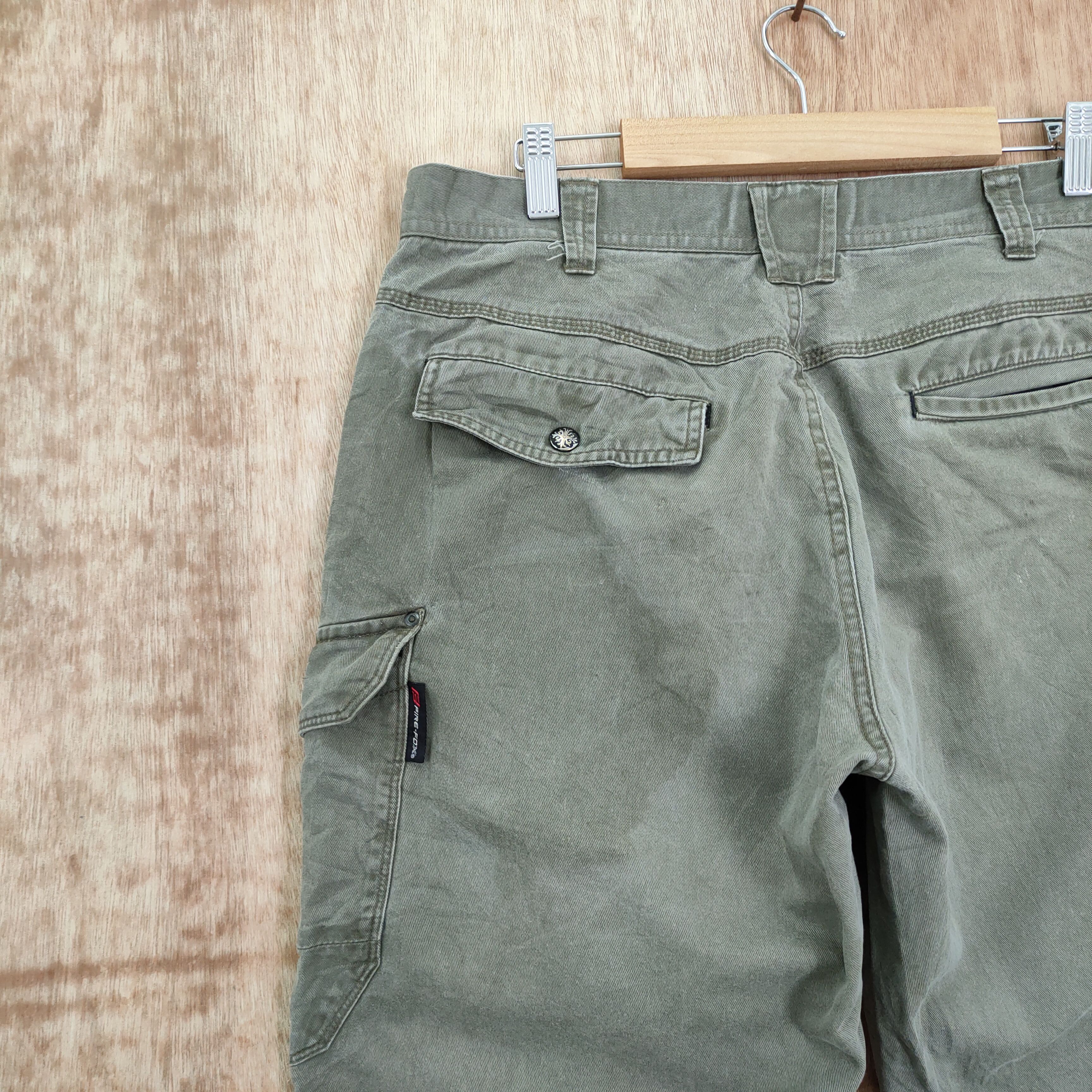 Japanese Brand × Vintage VINTAGE FIRE FOX FADED CARGO PANTS Size US 33 - 12 Thumbnail