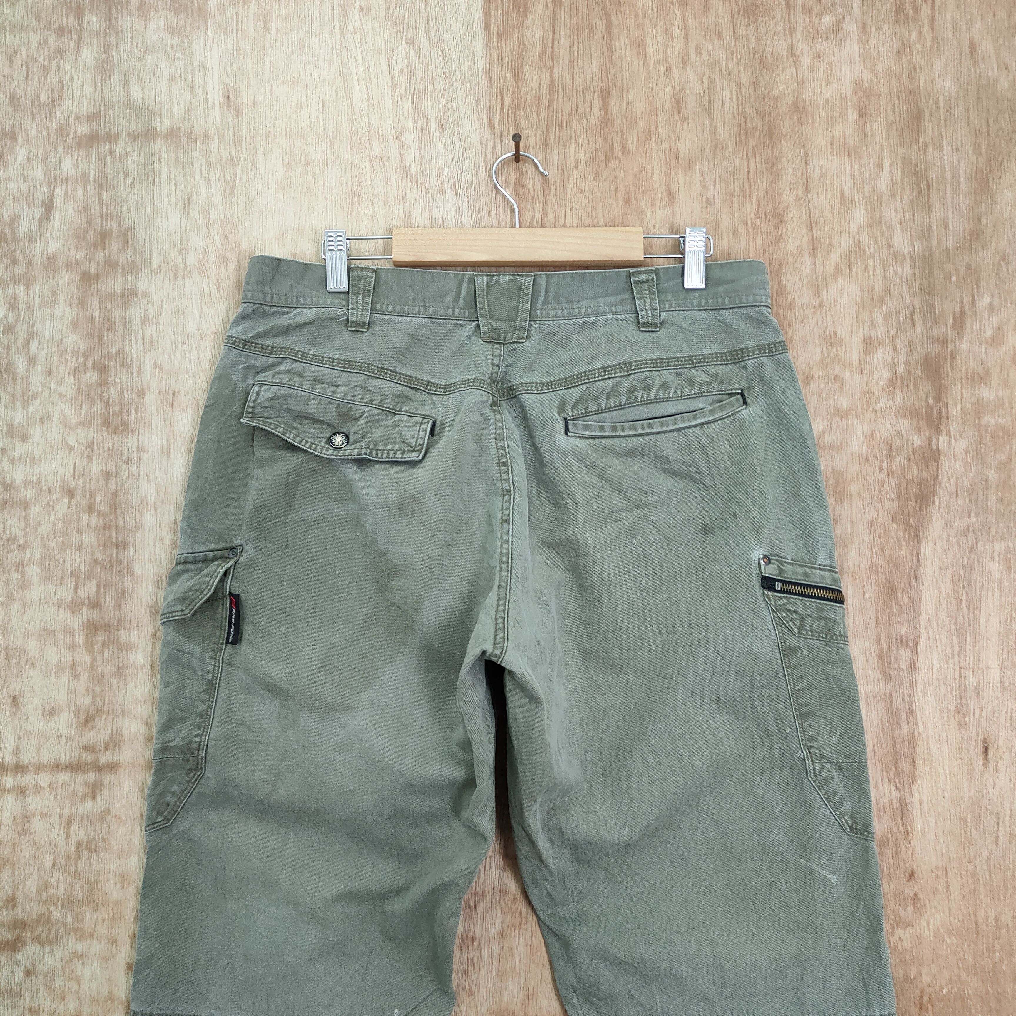 Japanese Brand × Vintage VINTAGE FIRE FOX FADED CARGO PANTS Size US 33 - 7 Thumbnail