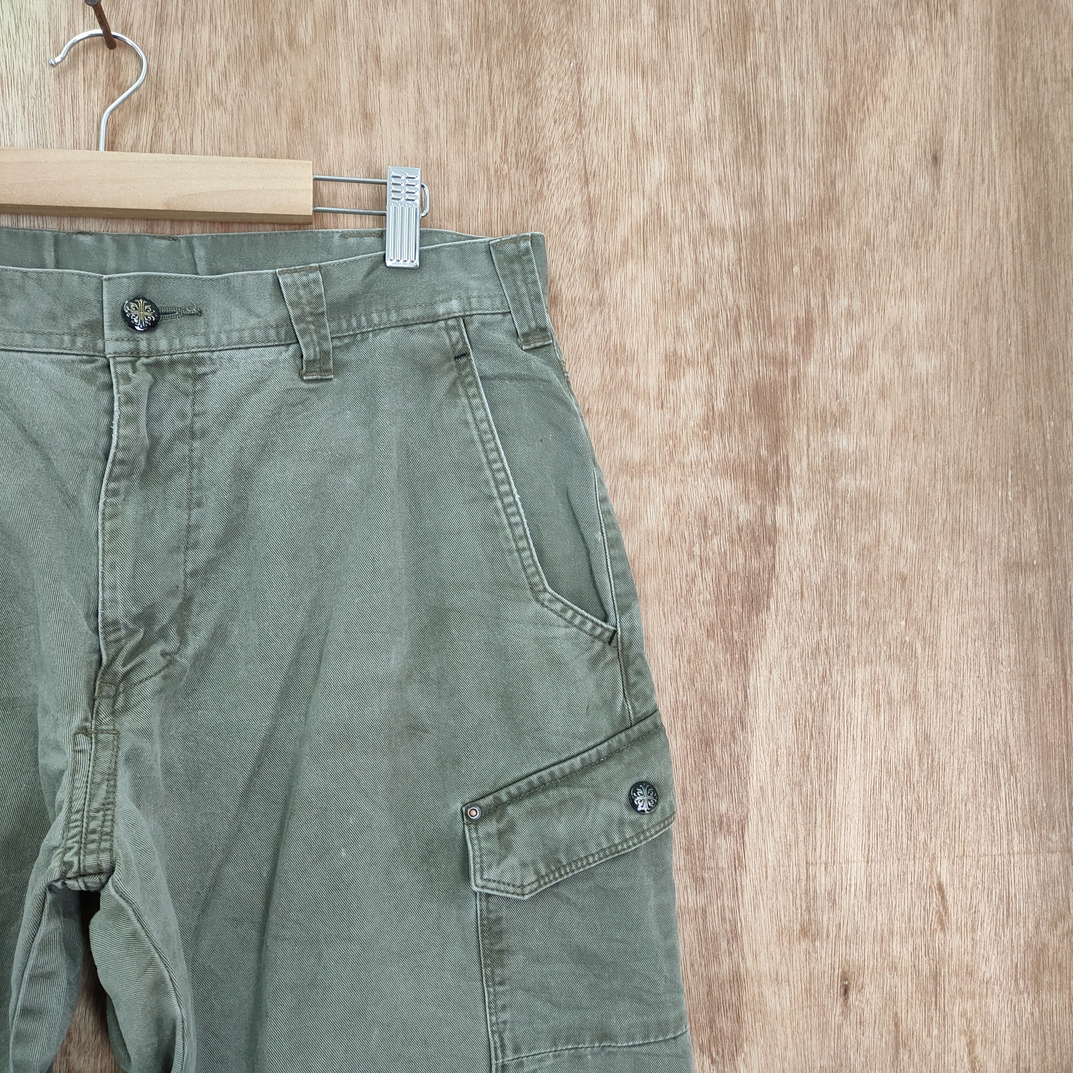 Japanese Brand × Vintage VINTAGE FIRE FOX FADED CARGO PANTS Size US 33 - 9 Thumbnail