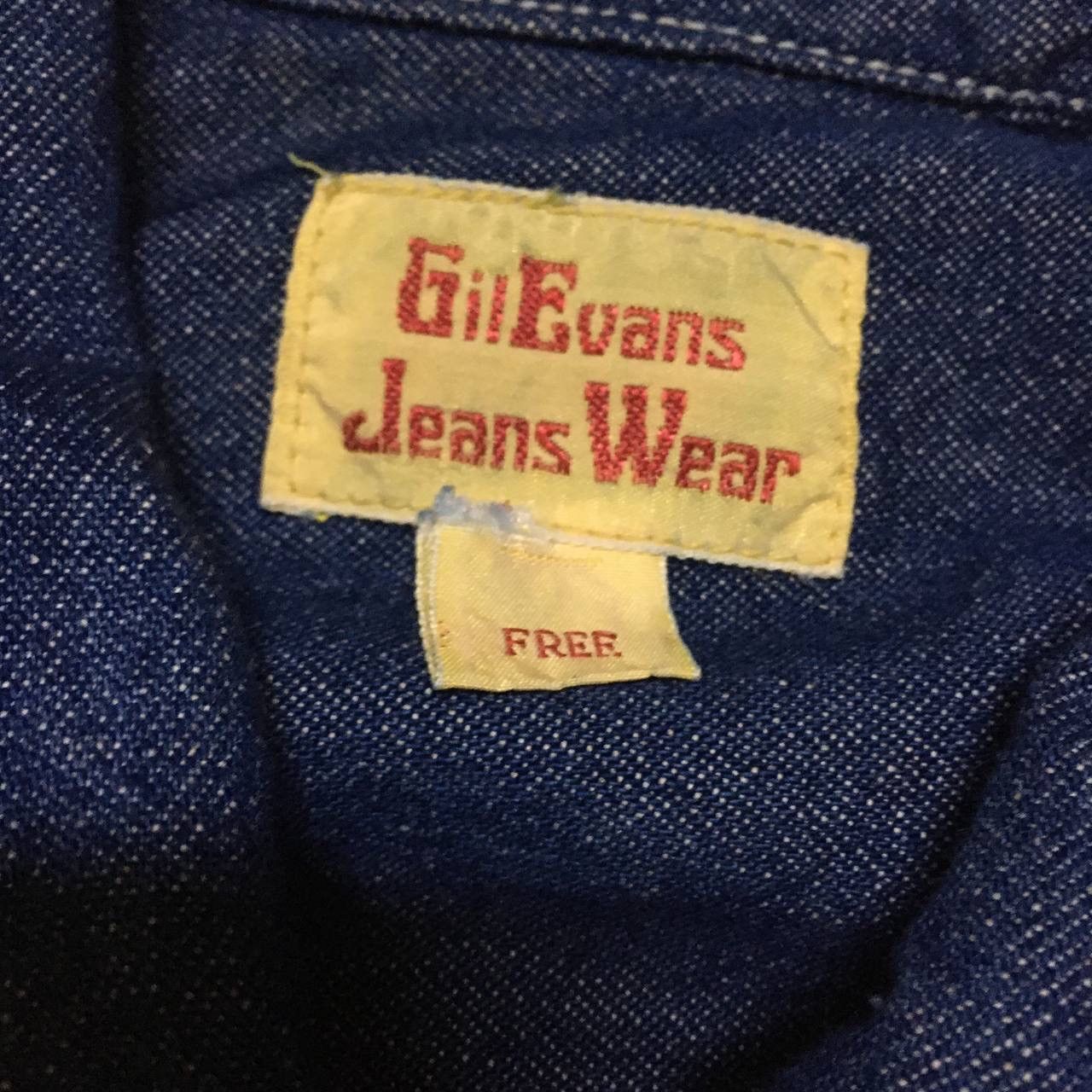 Japanese Brand Vintage Work Wear Denim Chore Jacket Style Size US L / EU 52-54 / 3 - 3 Thumbnail