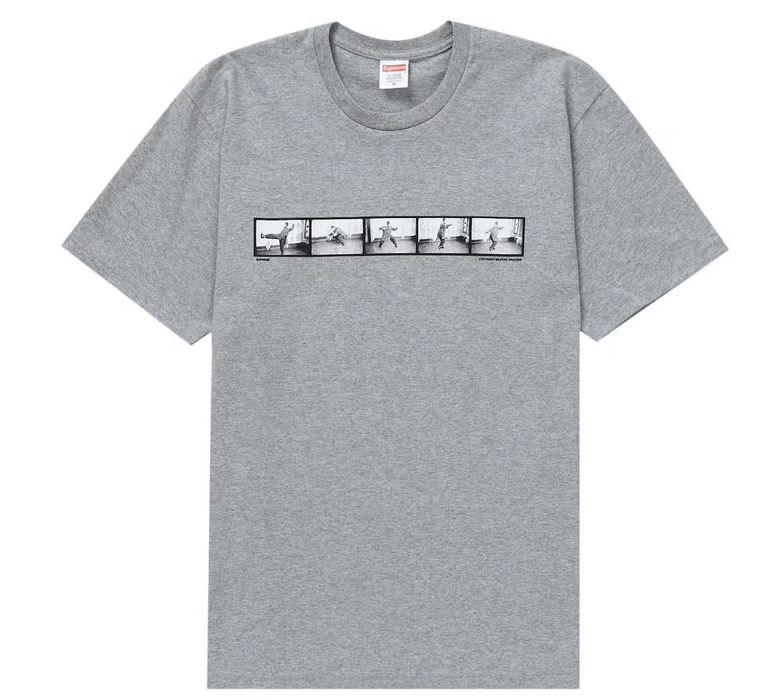 Supreme 🔥🔥🔥Supreme Milford Graves Tee Grey Size S **Ship Today