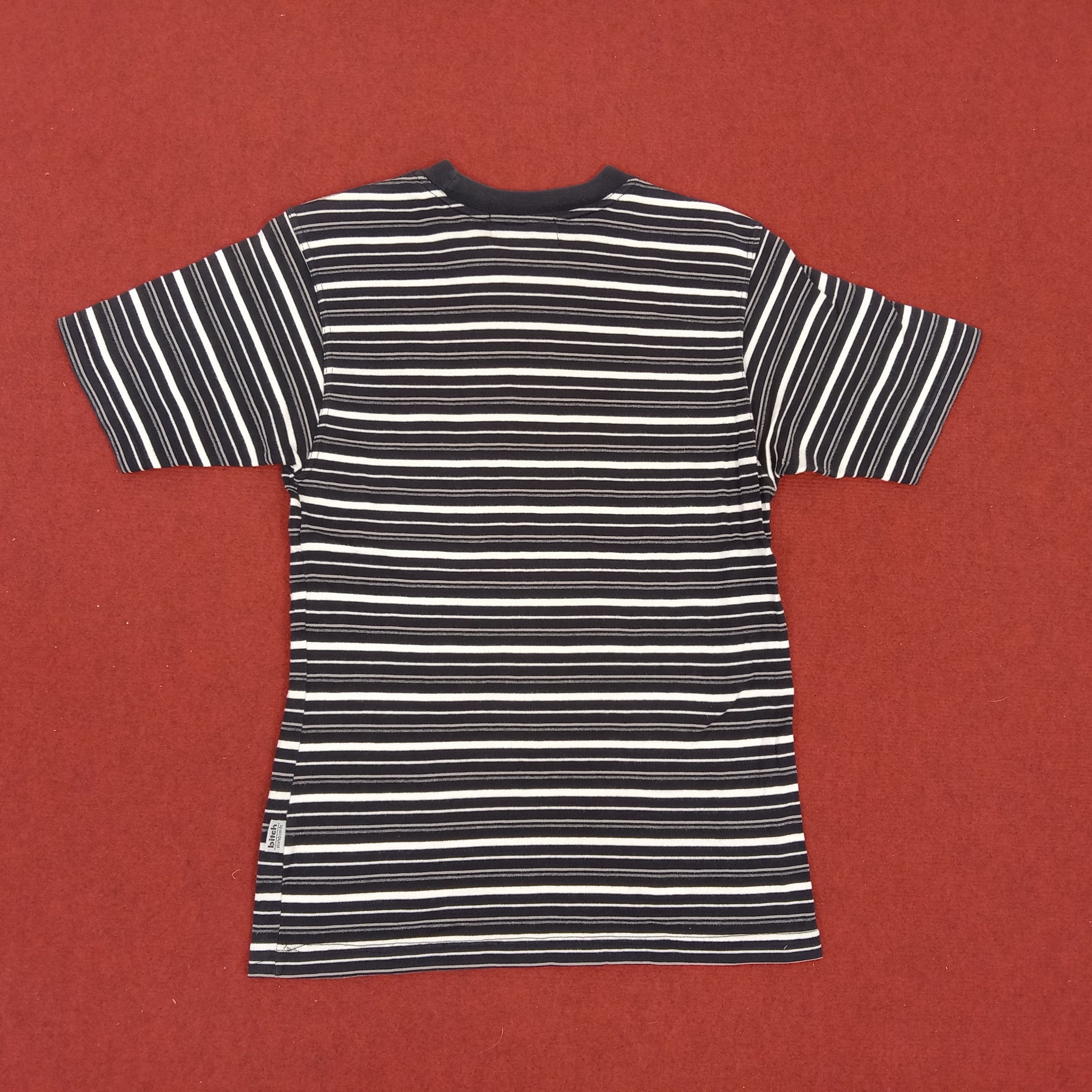 Vintage Bitch Skateboards Stripes Design Vintage Tshirt Size US S / EU 44-46 / 1 - 2 Thumbnail