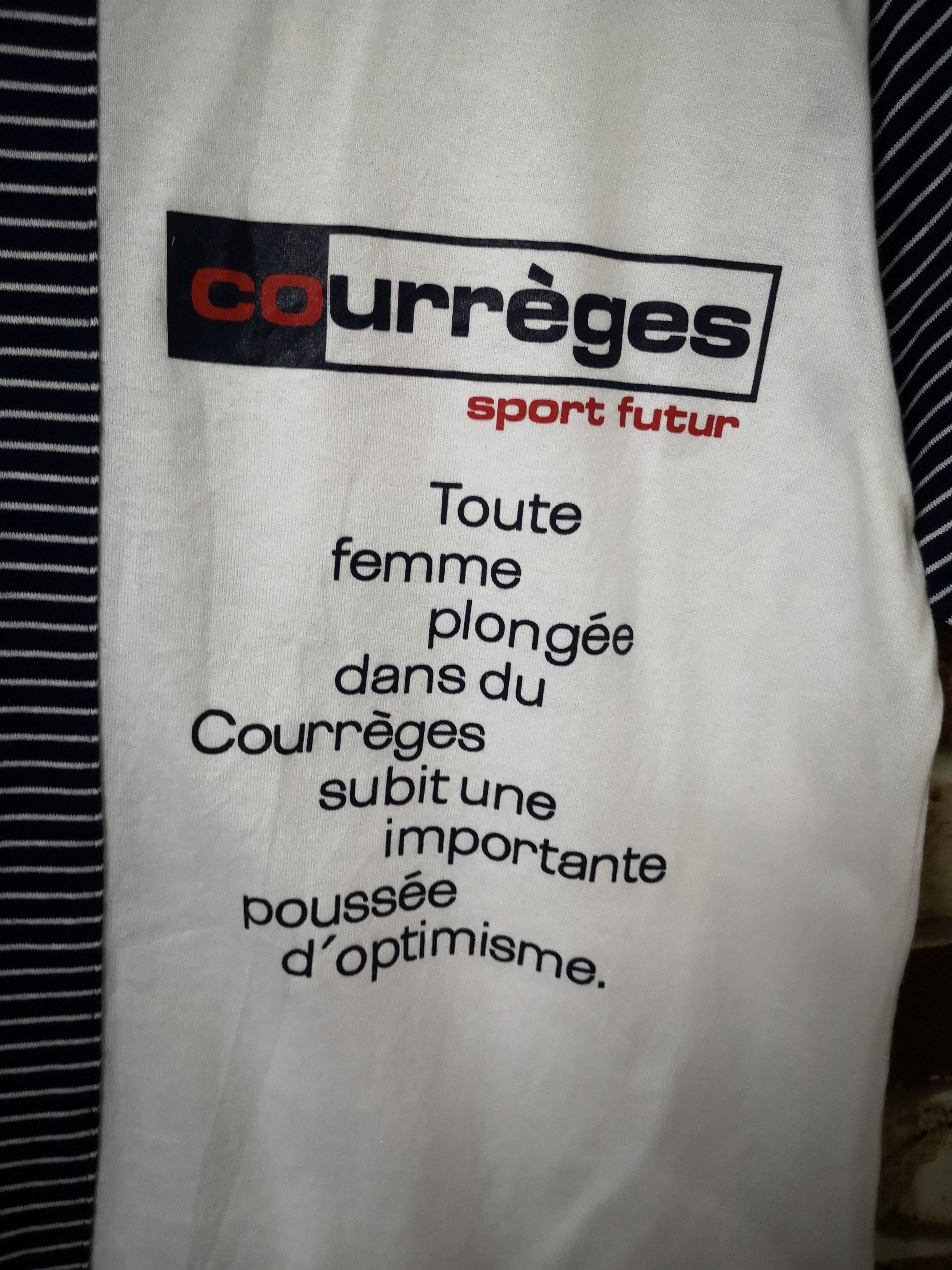 Courreges Courreges Sport Future Tee Size US M / EU 48-50 / 2 - 2 Thumbnail