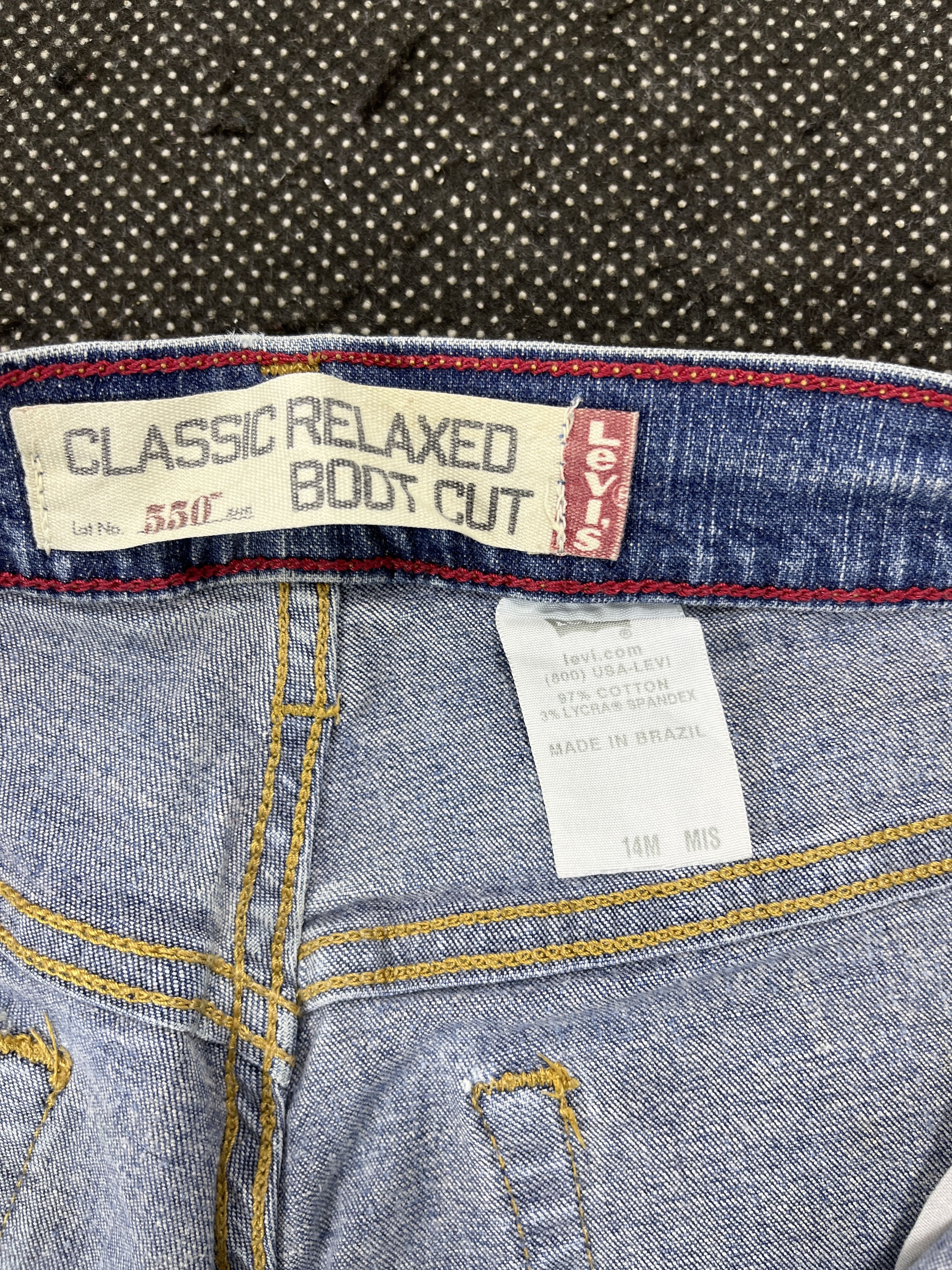 Levi's × Vintage Vintage Levi's 550 Bootcut Jeans - JP006 Size 33" - 8 Thumbnail