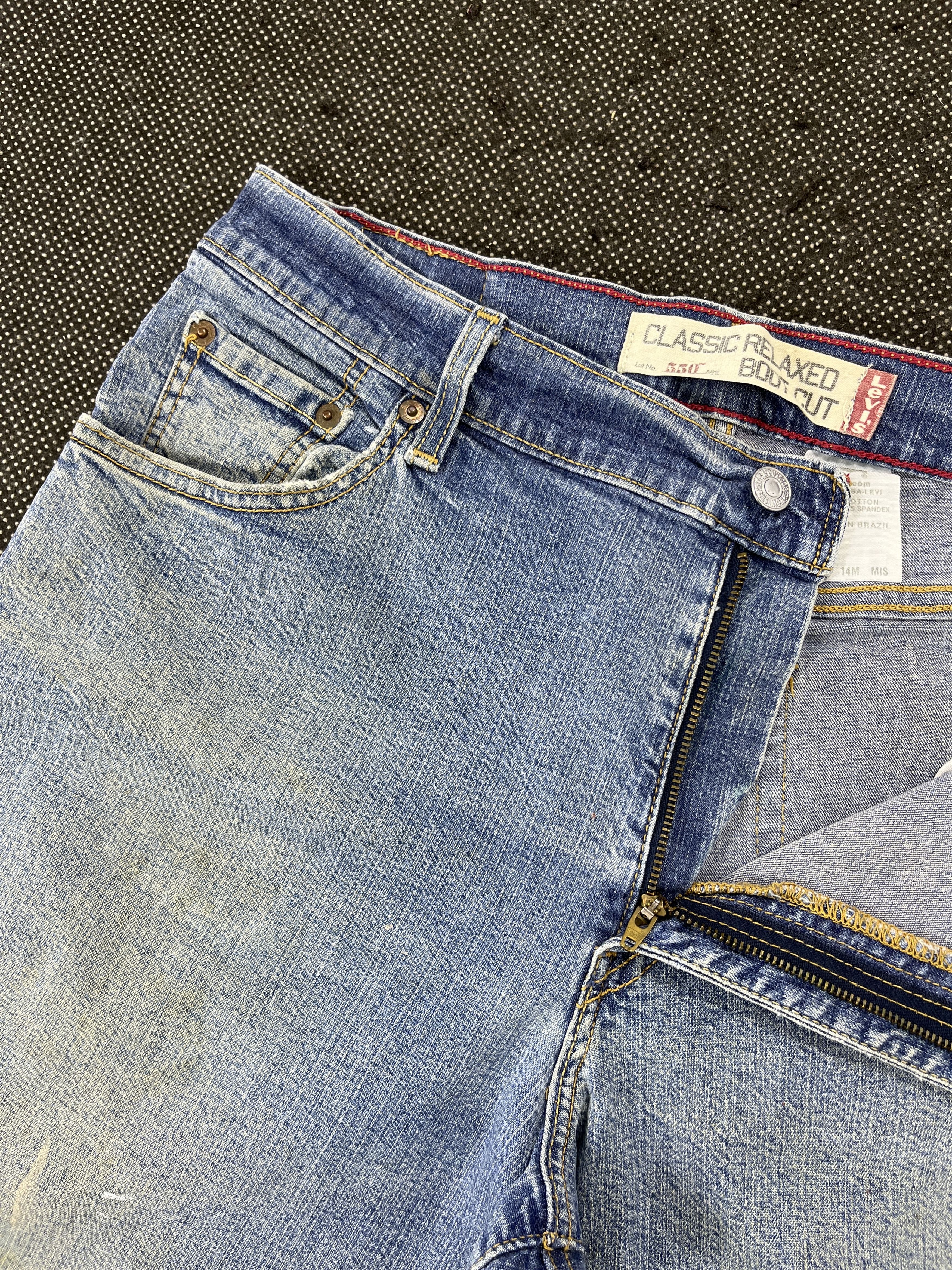 Levi's × Vintage Vintage Levi's 550 Bootcut Jeans - JP006 Size 33" - 6 Thumbnail