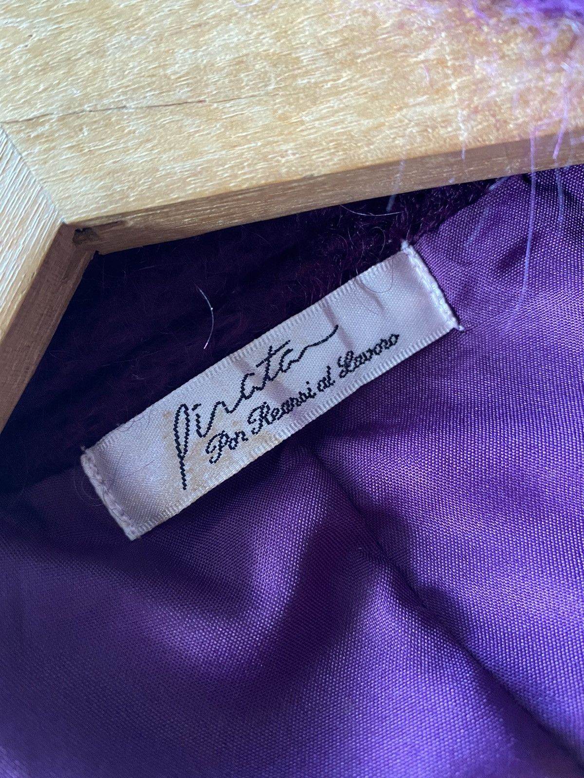 Japanese Brand × Vintage Vintage Pirata Mohair Cardigan Size L / US 10 / IT 46 - 6 Thumbnail