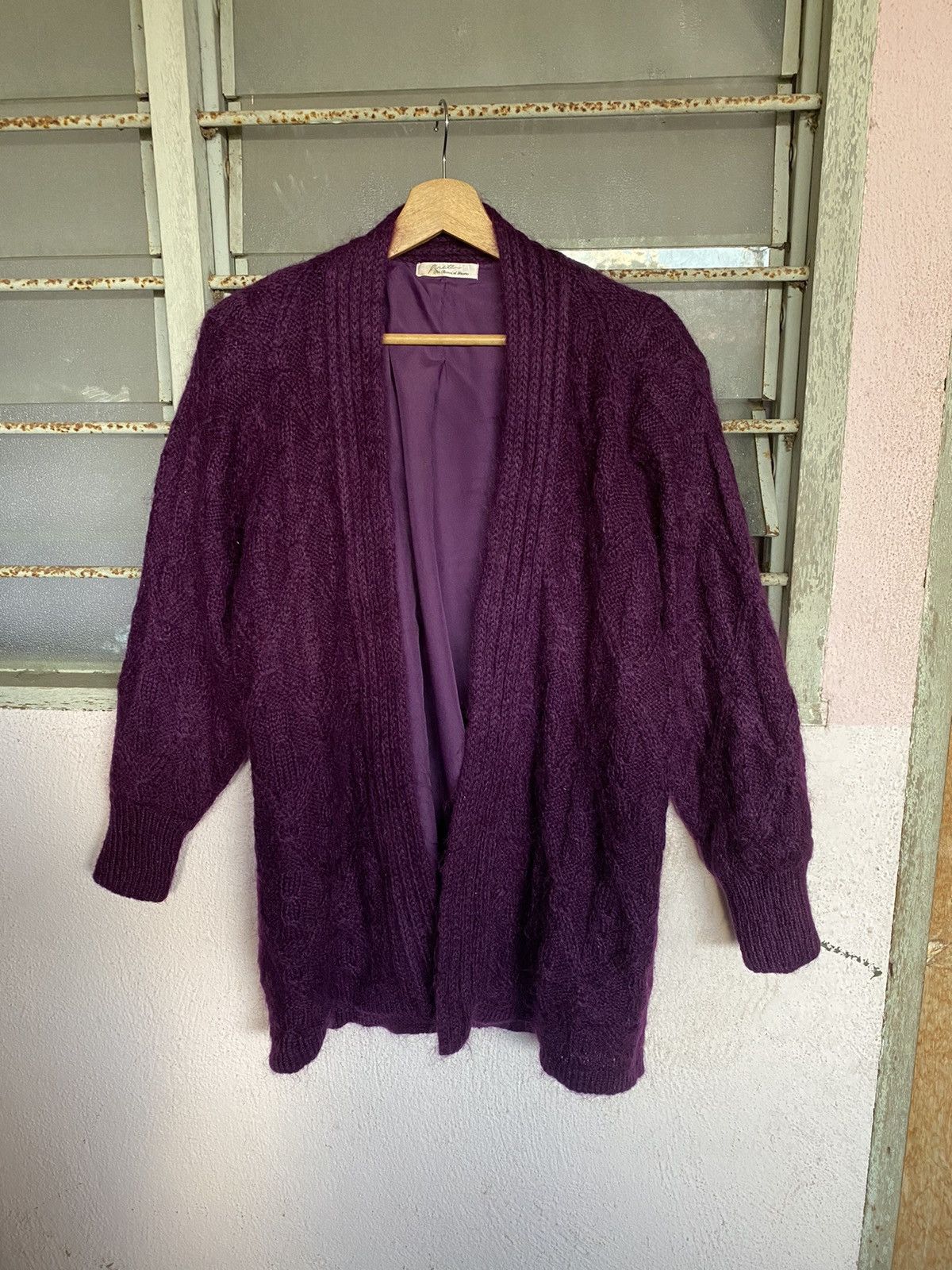 Japanese Brand × Vintage Vintage Pirata Mohair Cardigan Size L / US 10 / IT 46 - 5 Thumbnail