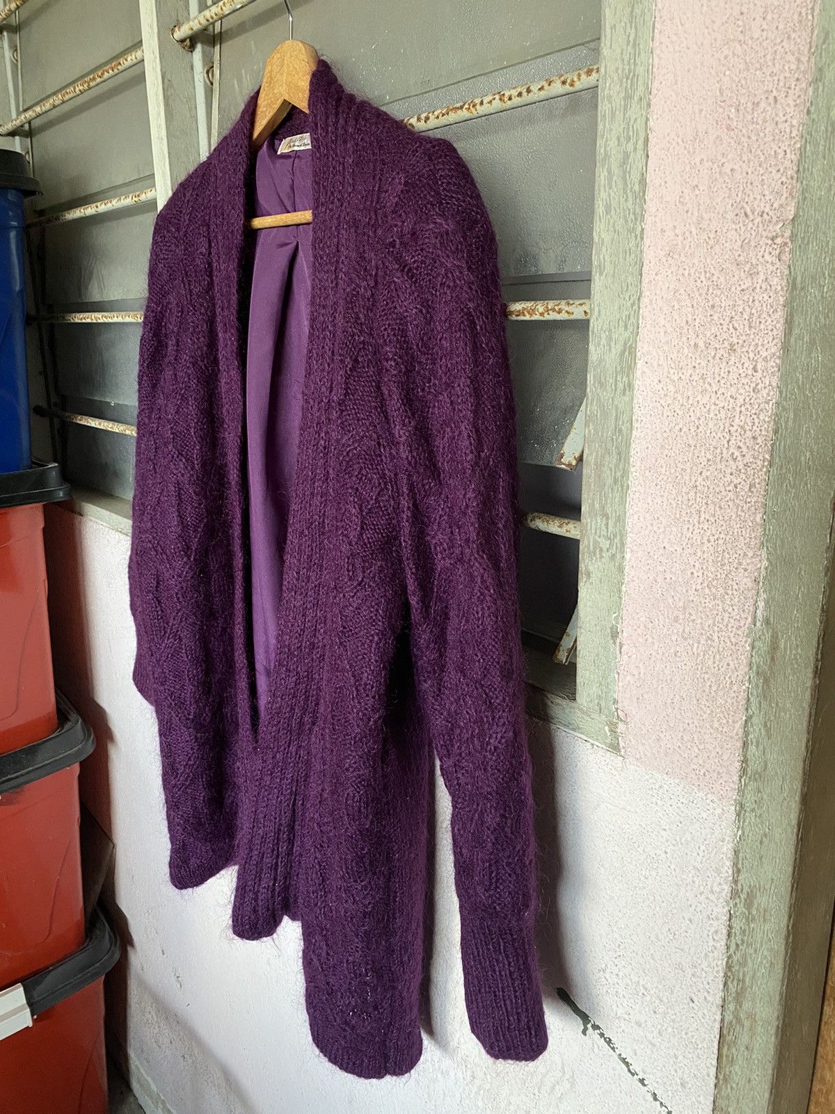 Japanese Brand × Vintage Vintage Pirata Mohair Cardigan Size L / US 10 / IT 46 - 3 Thumbnail