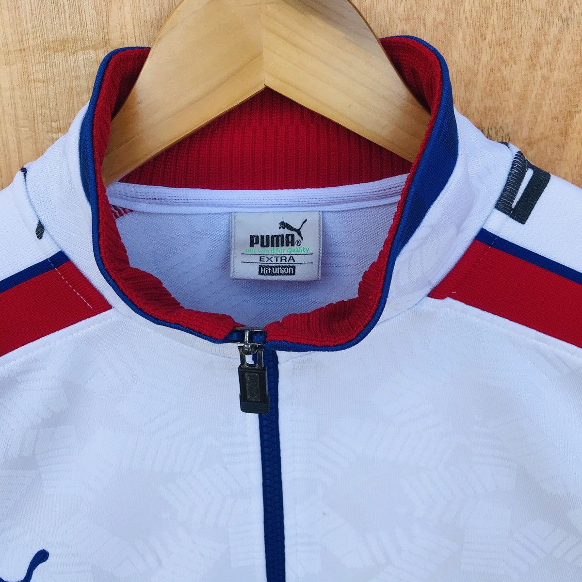 Puma × Vintage Vintage Puma Big Logo Sidetape sweter Size US M / EU 48-50 / 2 - 5 Thumbnail