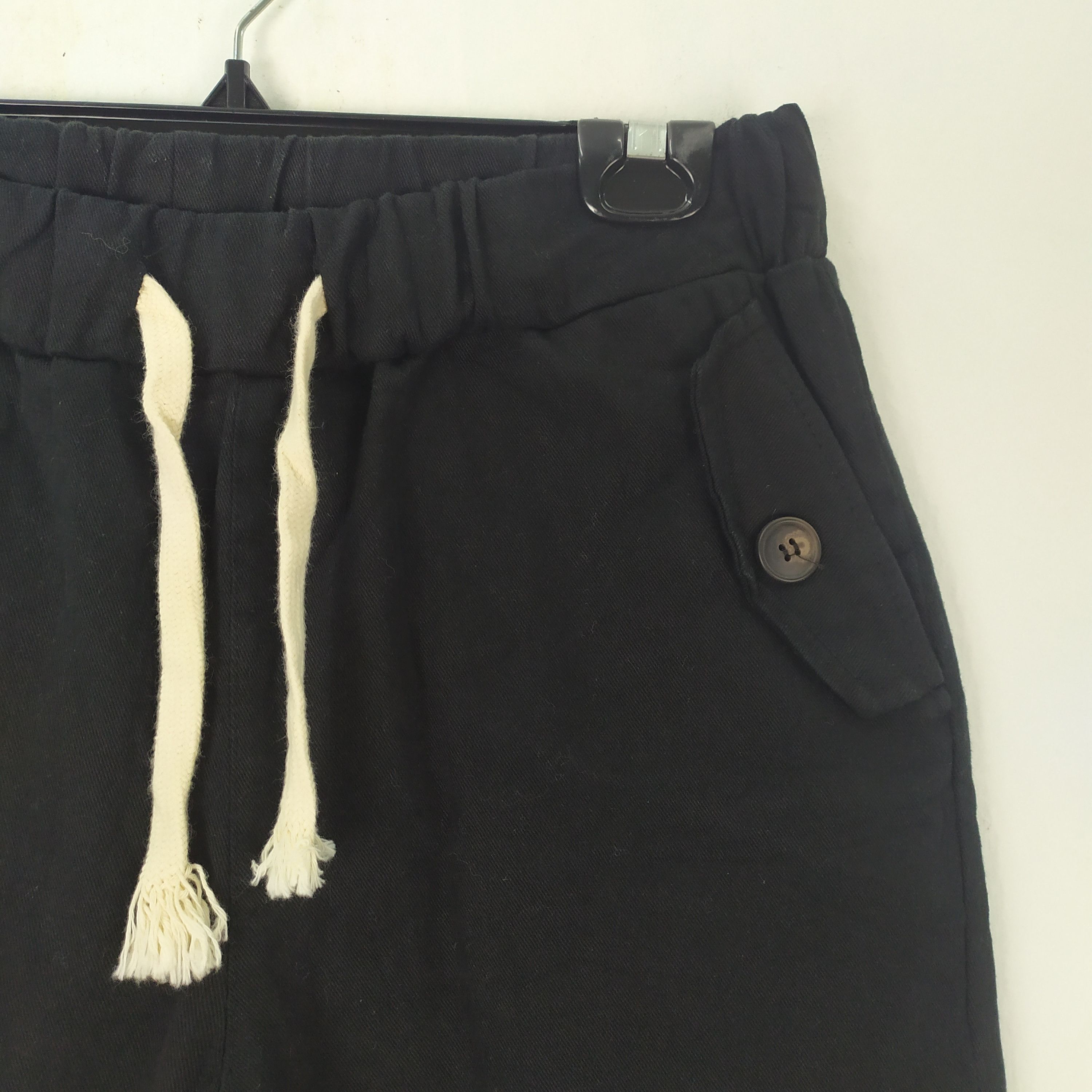Japanese Brand VINTAGE DYCLEZ BLACK CARGO EASY PANTS Size US 29 - 2 Thumbnail