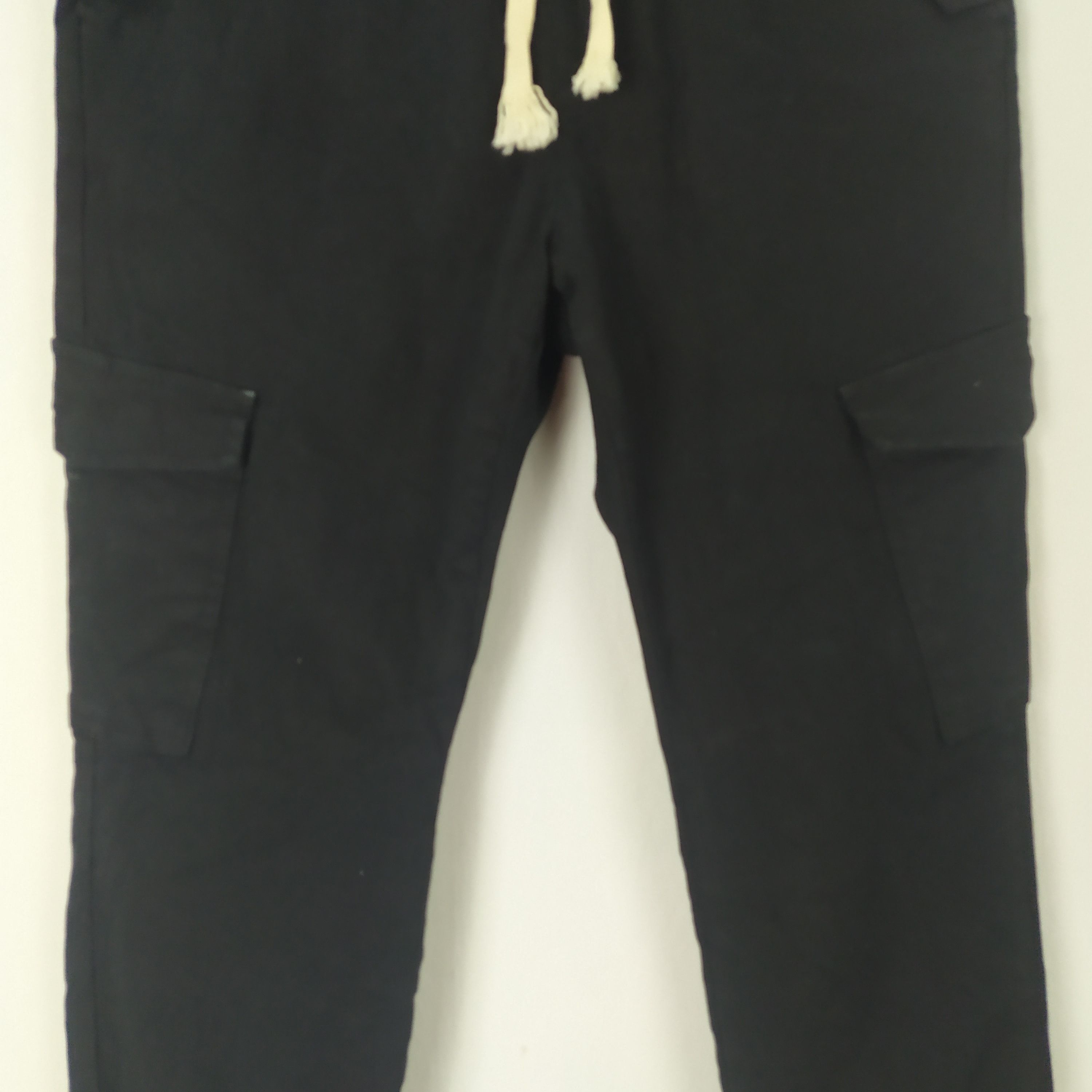 Japanese Brand VINTAGE DYCLEZ BLACK CARGO EASY PANTS Size US 29 - 6 Thumbnail