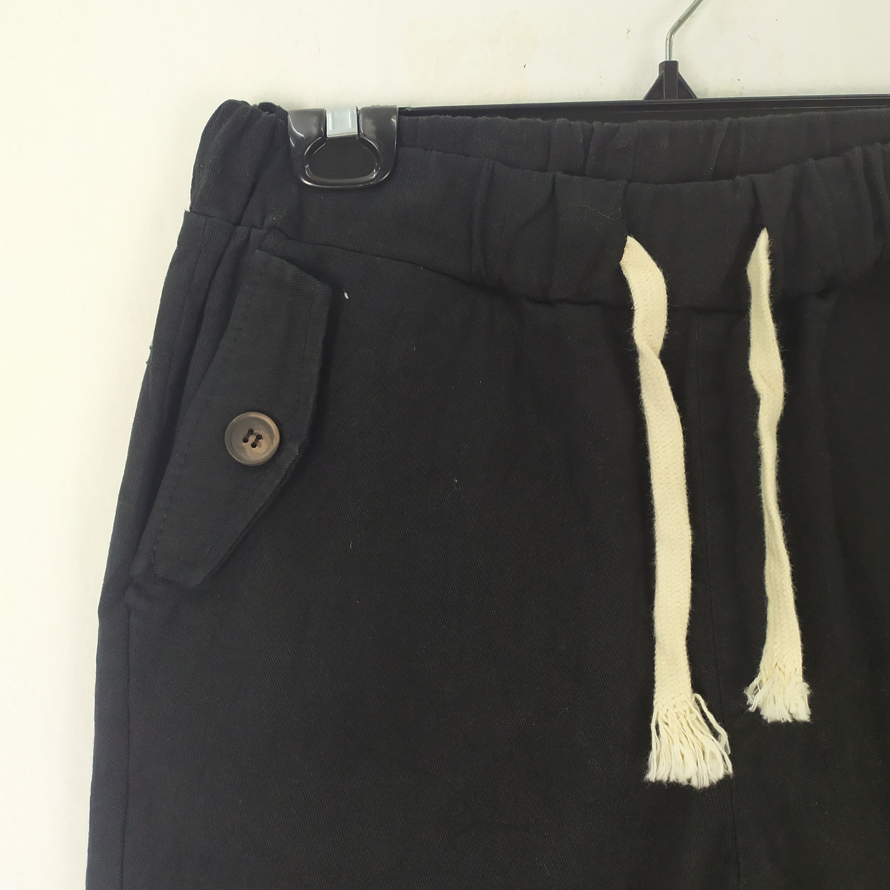 Japanese Brand VINTAGE DYCLEZ BLACK CARGO EASY PANTS Size US 29 - 3 Thumbnail
