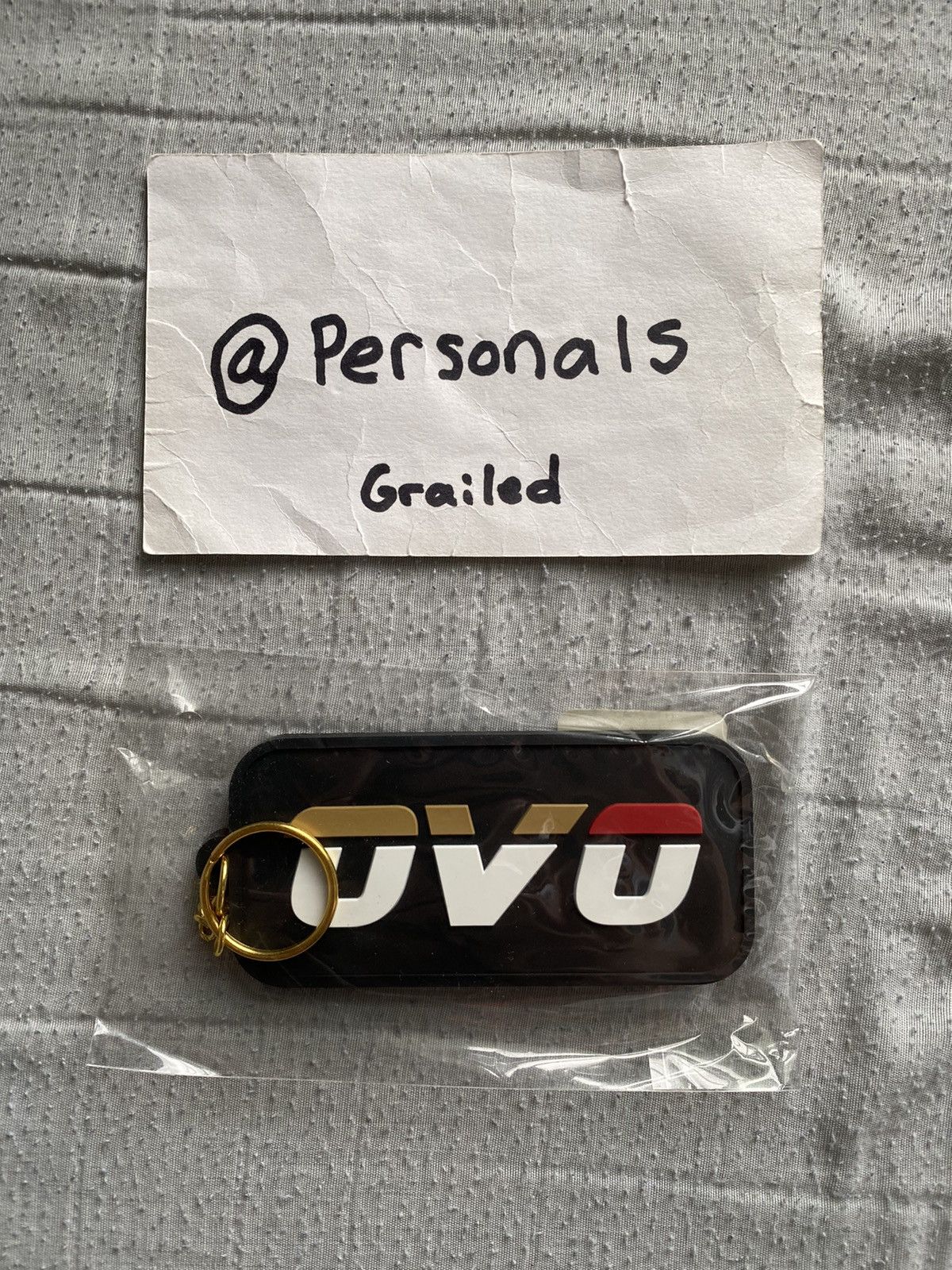October's Very Own NEW OVO Runner Logo Rubber Keychain Size ONE SIZE - 2 Thumbnail