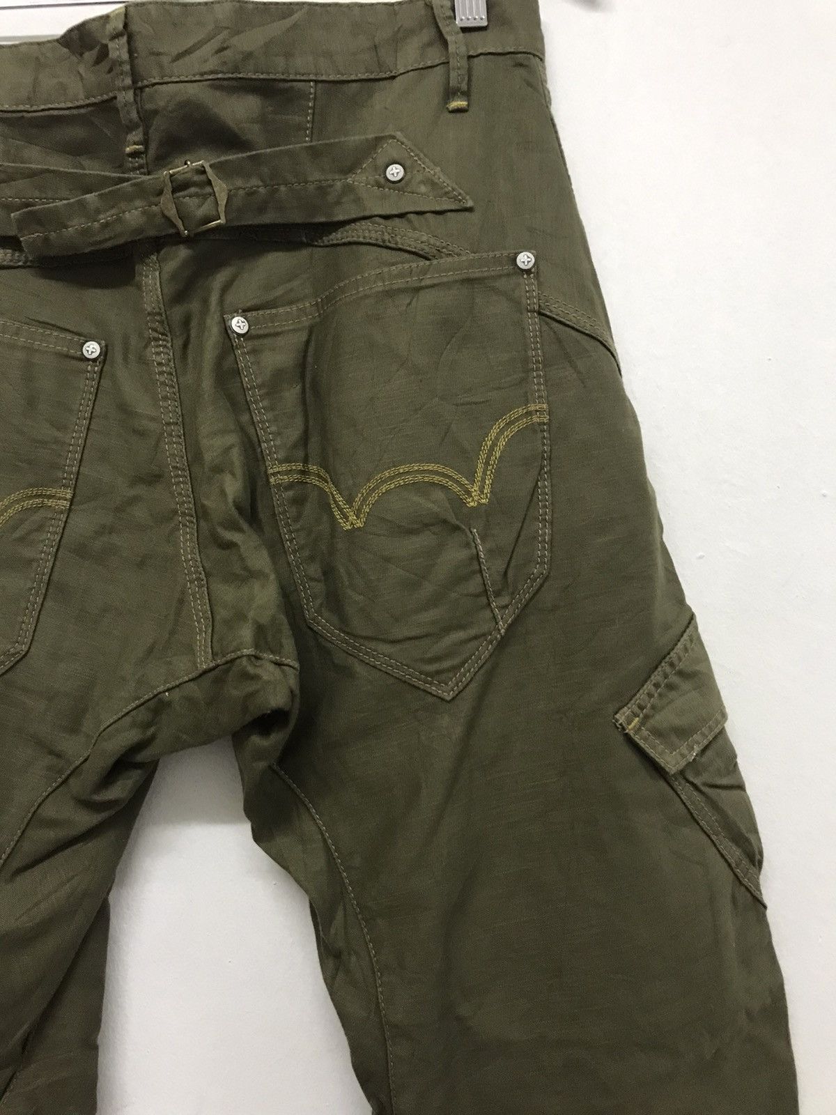 Edwin Rare❗️Edwin Bondage Seditionaries Multipocket Cargo pants Size US 33 - 11 Thumbnail