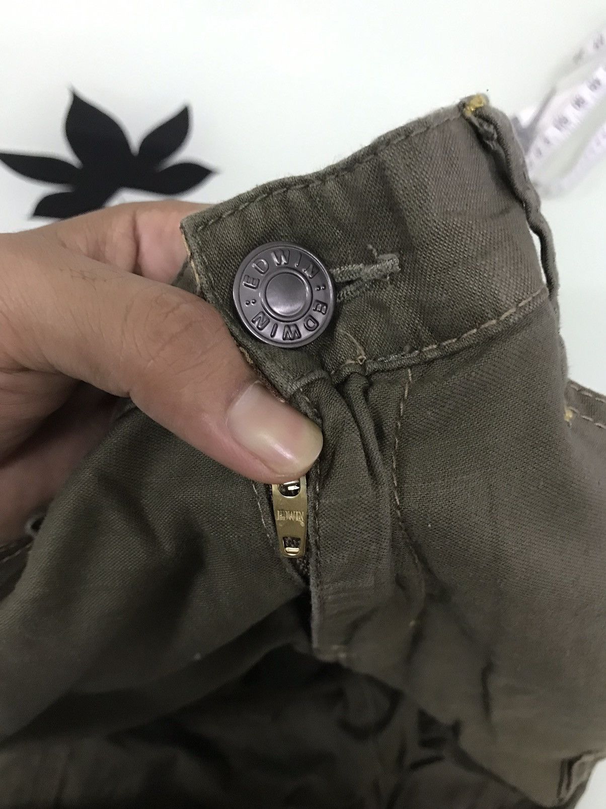 Edwin Rare❗️Edwin Bondage Seditionaries Multipocket Cargo pants Size US 33 - 14 Thumbnail