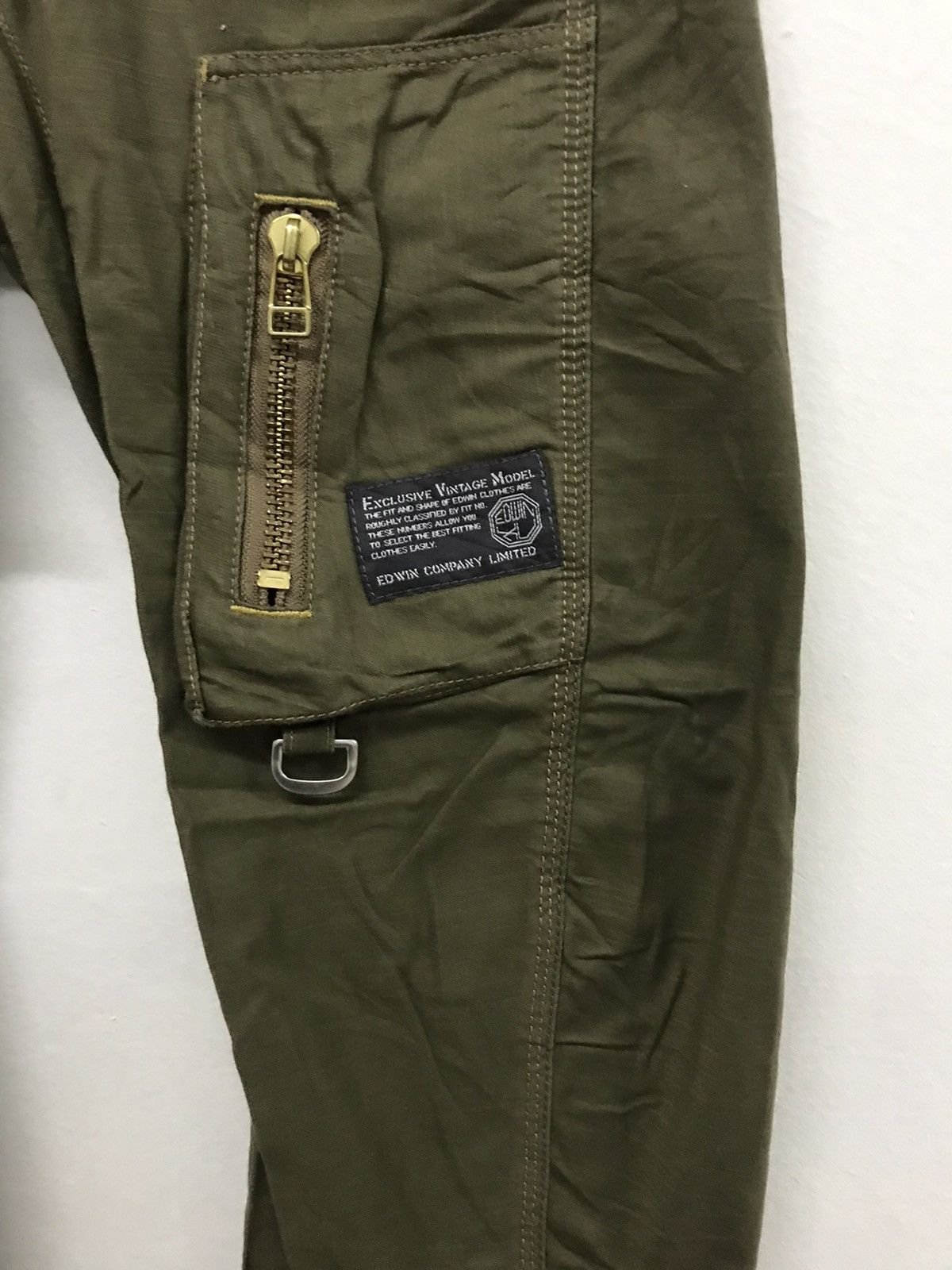 Edwin Rare❗️Edwin Bondage Seditionaries Multipocket Cargo pants Size US 33 - 5 Thumbnail