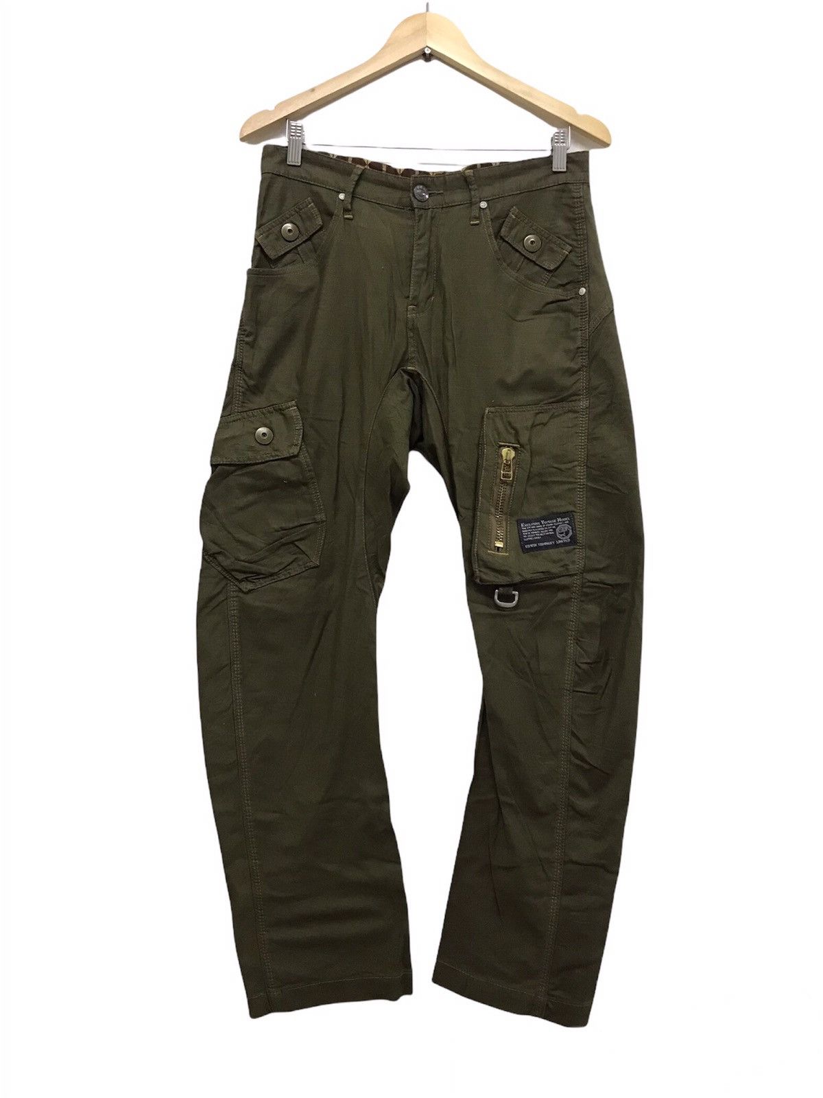 Edwin Rare❗️Edwin Bondage Seditionaries Multipocket Cargo pants Size US 33 - 1 Thumbnail