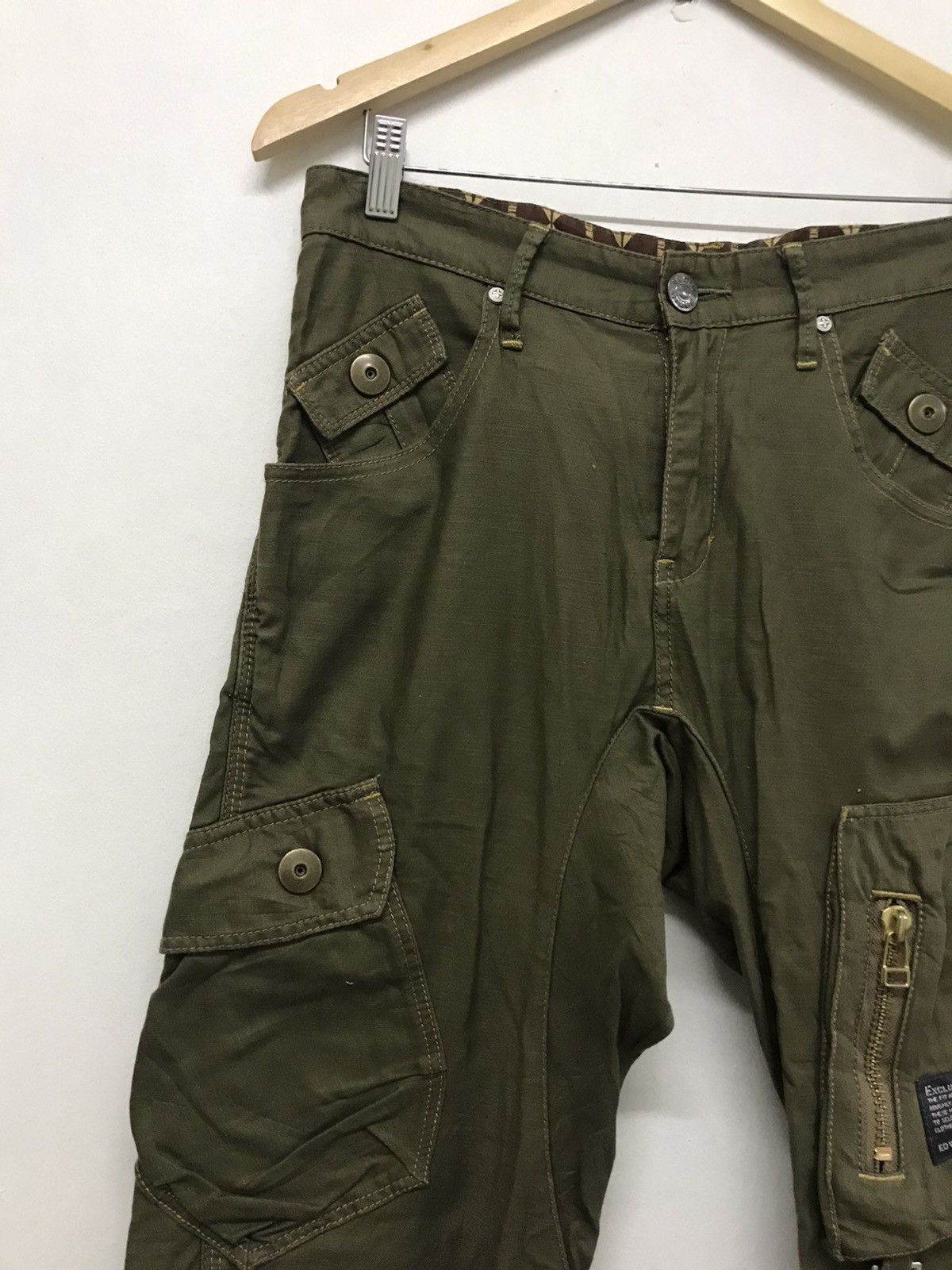 Edwin Rare❗️Edwin Bondage Seditionaries Multipocket Cargo pants Size US 33 - 3 Thumbnail