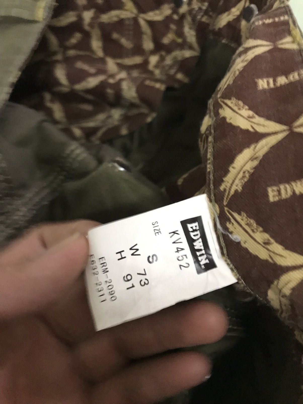 Edwin Rare❗️Edwin Bondage Seditionaries Multipocket Cargo pants Size US 33 - 12 Thumbnail