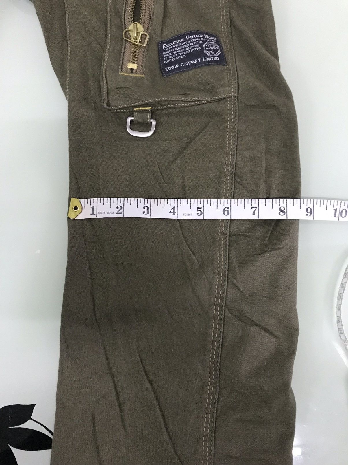 Edwin Rare❗️Edwin Bondage Seditionaries Multipocket Cargo pants Size US 33 - 20 Thumbnail