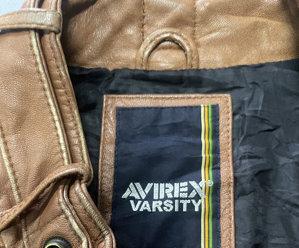 Avirex Avirex Sheepskin Leather Jacket Size US M / EU 48-50 / 2 - 10 Thumbnail