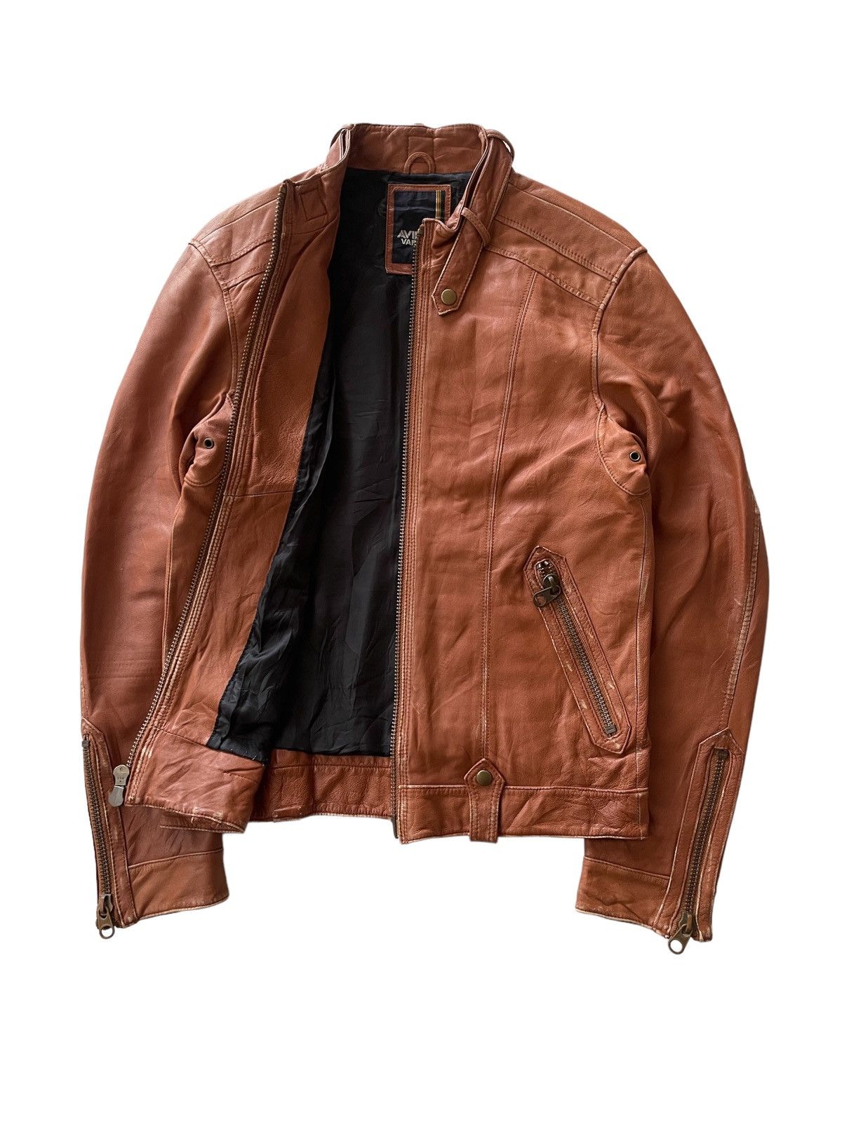 Avirex Avirex Sheepskin Leather Jacket Size US M / EU 48-50 / 2 - 3 Thumbnail