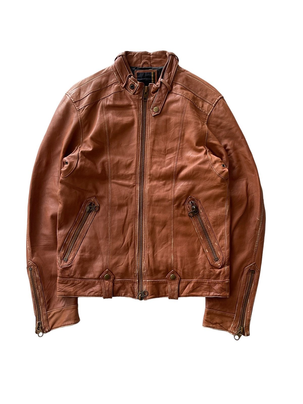 Avirex Avirex Sheepskin Leather Jacket Size US M / EU 48-50 / 2 - 1 Thumbnail