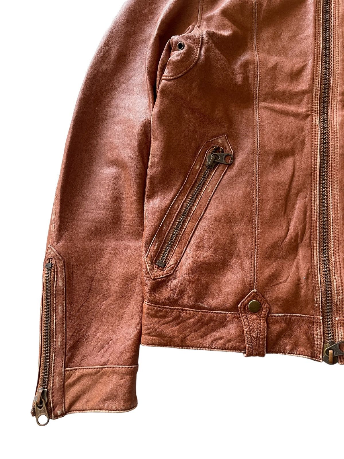 Avirex Avirex Sheepskin Leather Jacket Size US M / EU 48-50 / 2 - 7 Thumbnail