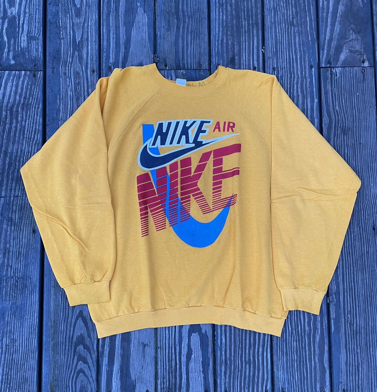 Nike × Vintage Nike vintage bootleg crewneck Size US XL / EU 56 / 4 - 1 Thumbnail