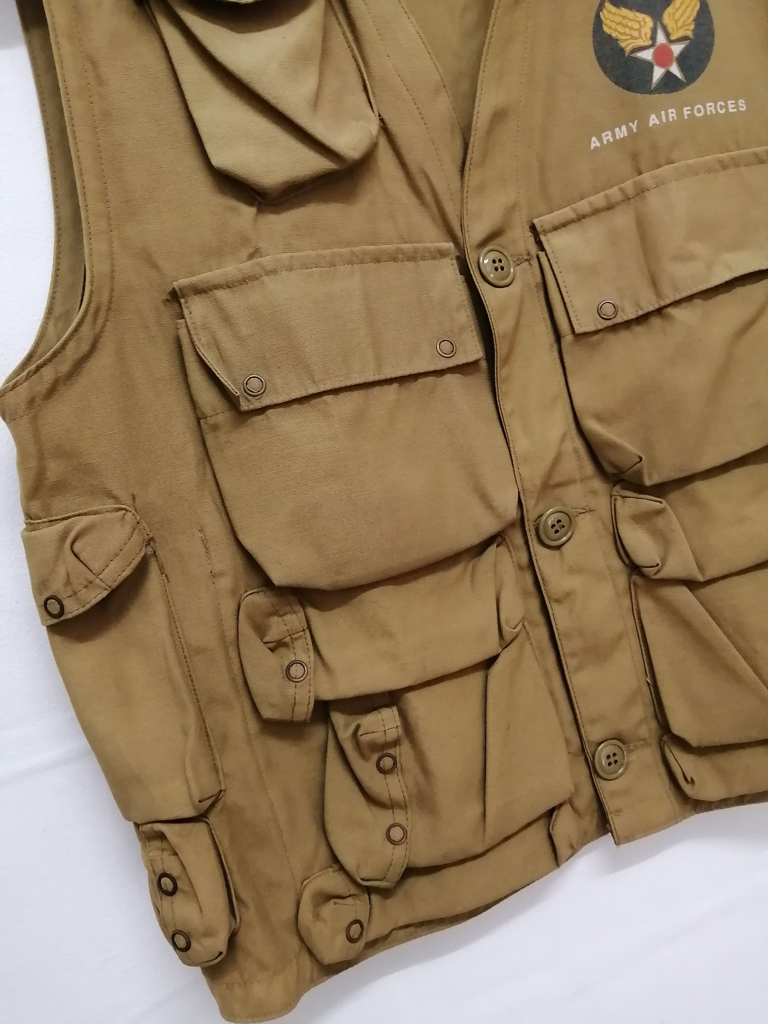 Vintage Air Force Vintage Many Pocket Tactical Vest Size US M / EU 48-50 / 2 - 4 Thumbnail
