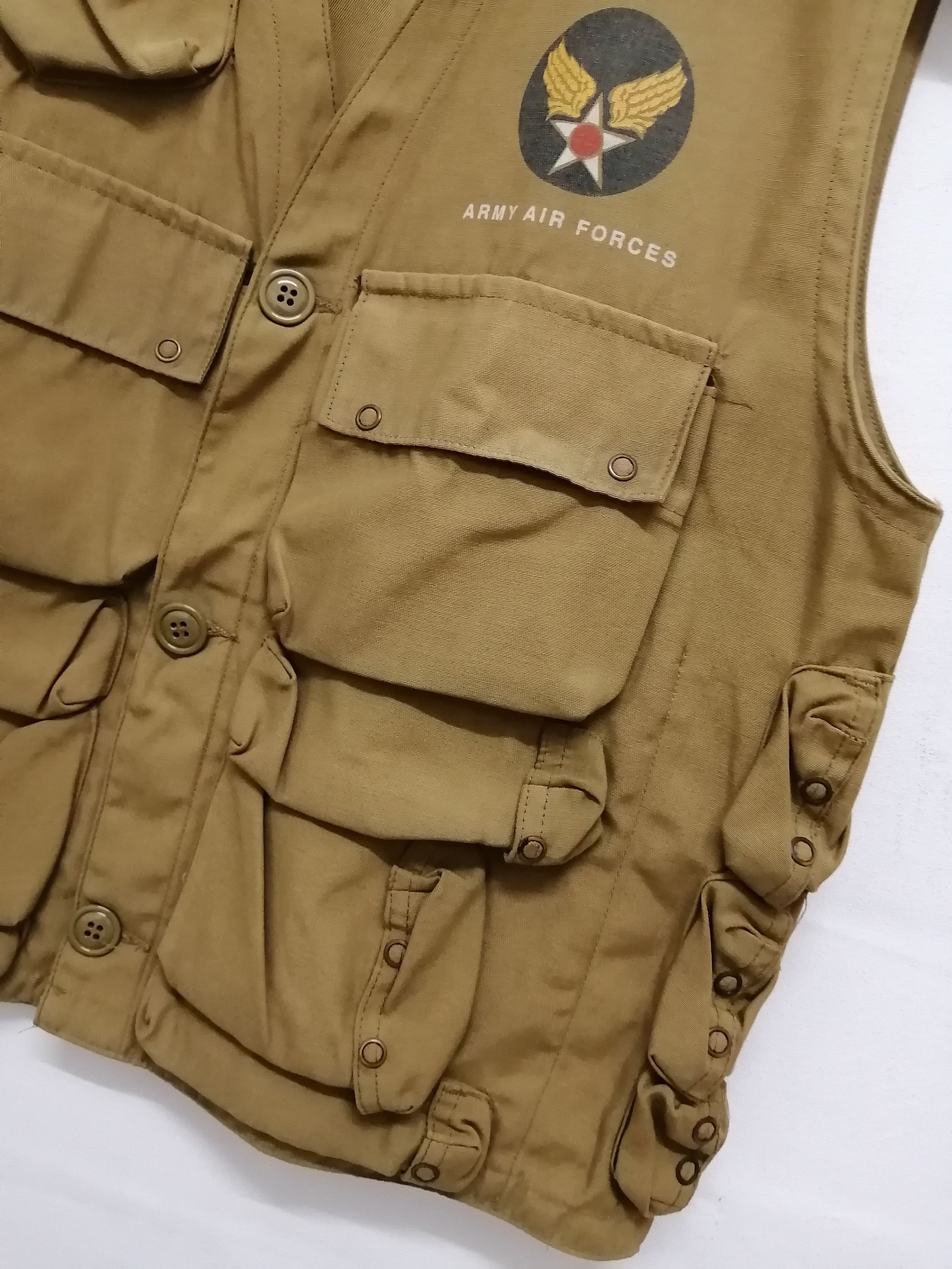 Vintage Air Force Vintage Many Pocket Tactical Vest Size US M / EU 48-50 / 2 - 3 Thumbnail