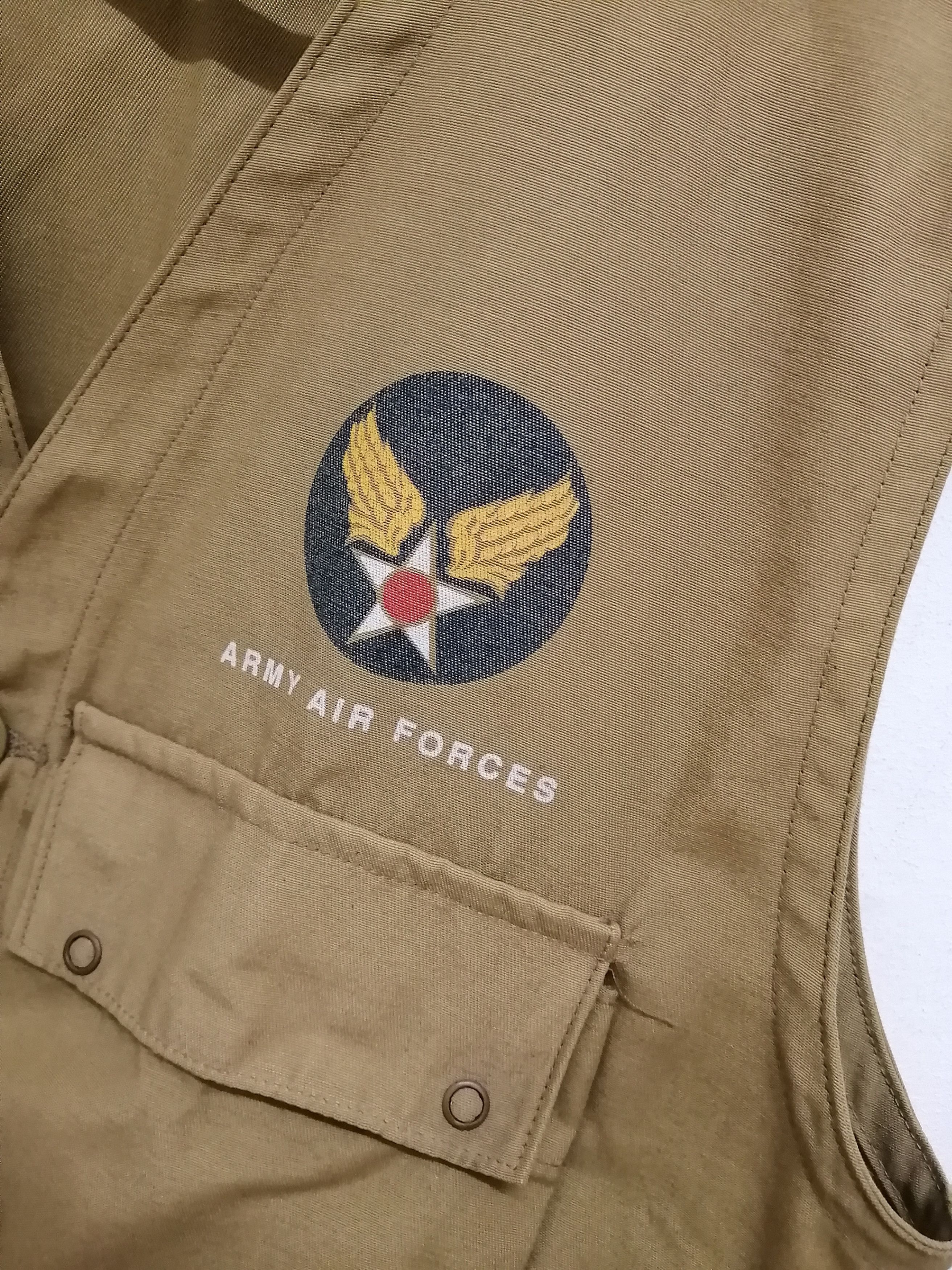 Vintage Air Force Vintage Many Pocket Tactical Vest Size US M / EU 48-50 / 2 - 6 Thumbnail