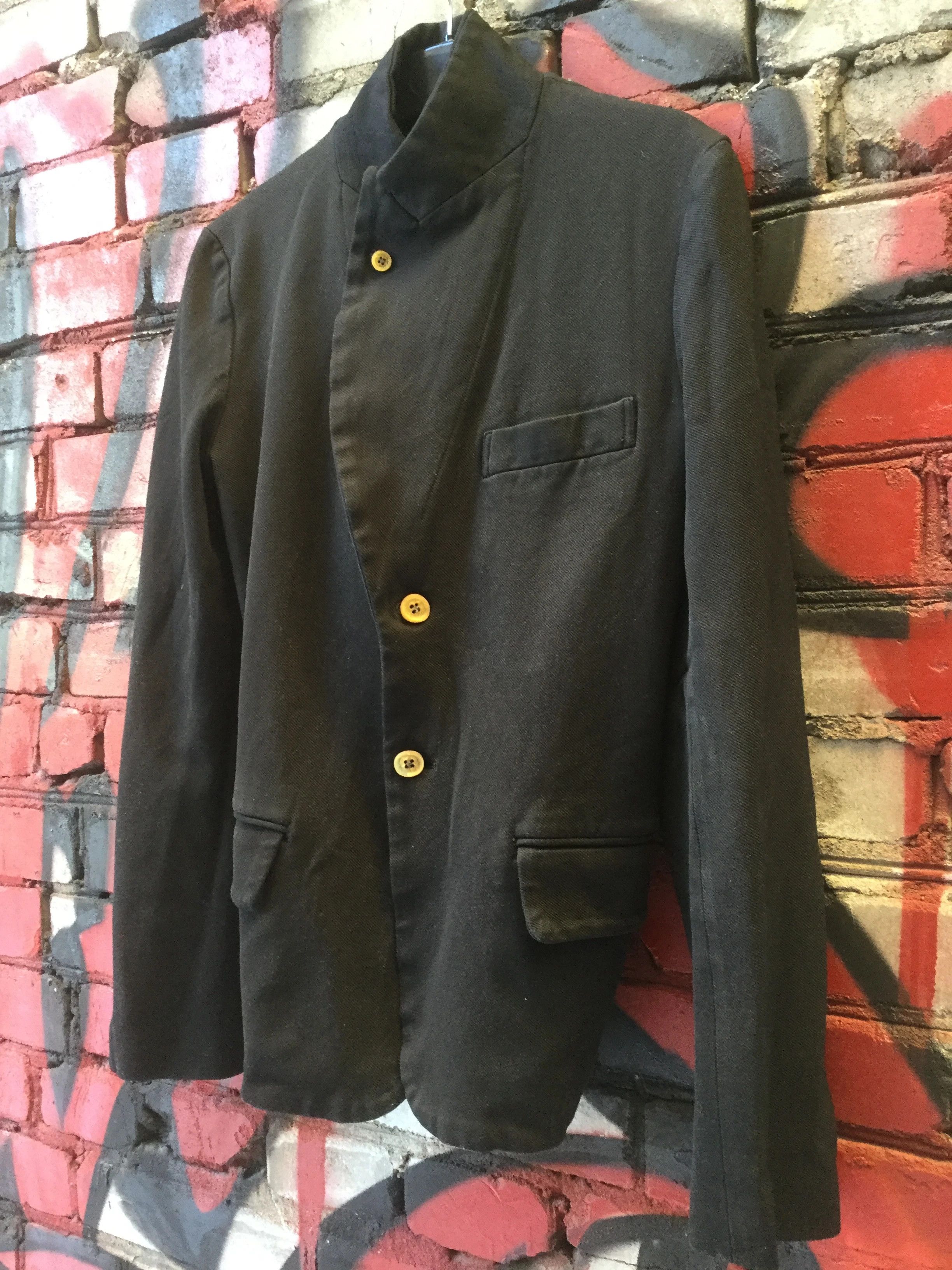 Comme des Garcons Boiled poly asymmetric jacket.Like Elena Dawson or Julius Size M / US 6-8 / IT 42-44 - 3 Thumbnail