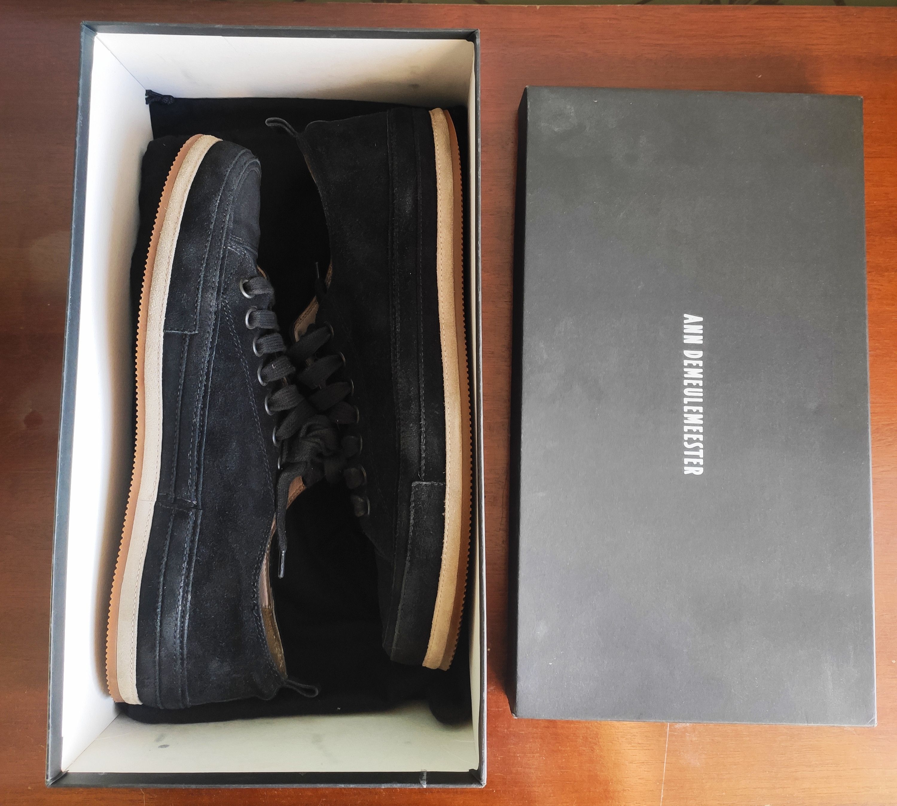 Ann Demeulemeester Scamosciato glicine nero.Like GUIDI or Rick Owens Size US 9 / EU 42 - 7 Thumbnail
