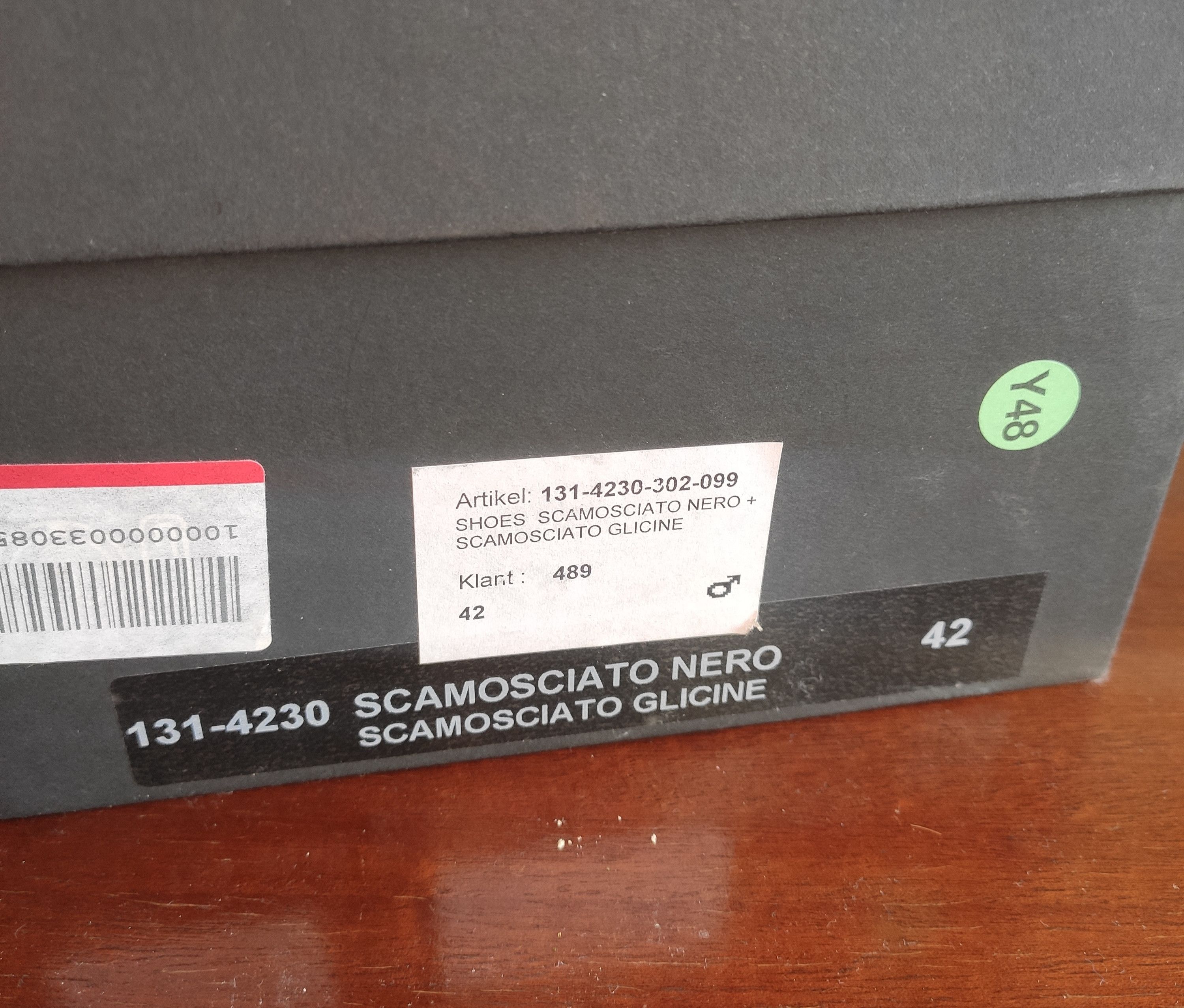 Ann Demeulemeester Scamosciato glicine nero.Like GUIDI or Rick Owens Size US 9 / EU 42 - 8 Thumbnail